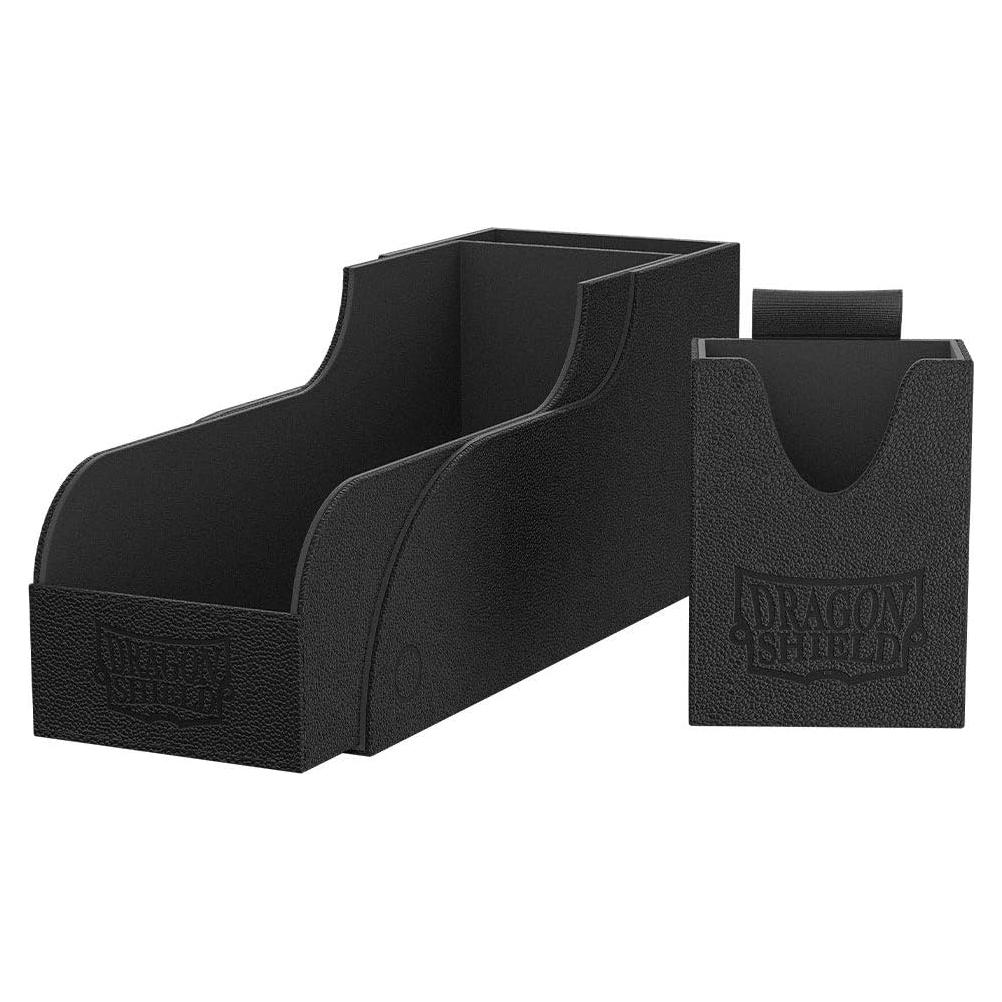 Caja de Mazo Dragon Shield Nest+ ART40406 Negra 300 cartas