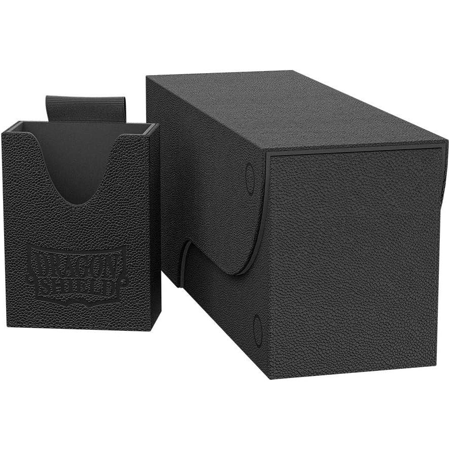 Caja de Mazo Dragon Shield Nest+ ART40406 Negra 300 cartas