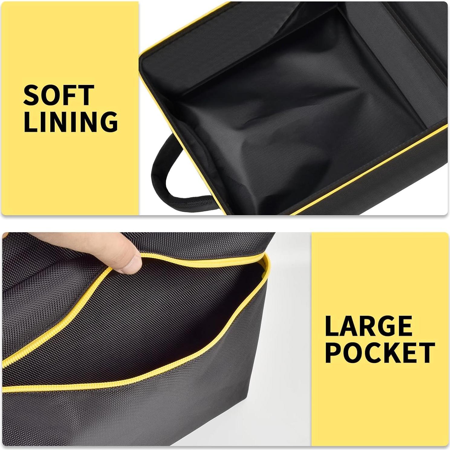 Bolsa de Almacenamiento Tanmqin para DEWALT DXAEJ14 - Negro