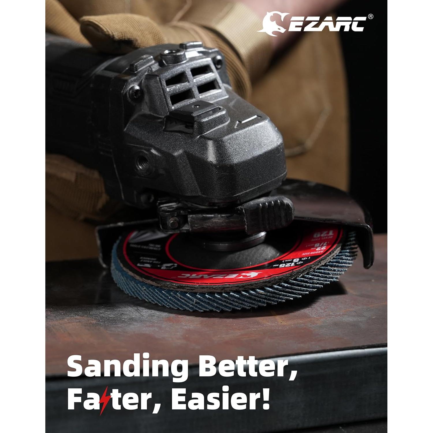 Discos de Aleta EZARC 40 Granos 11.43 cm Alta Densidad Paquete 12