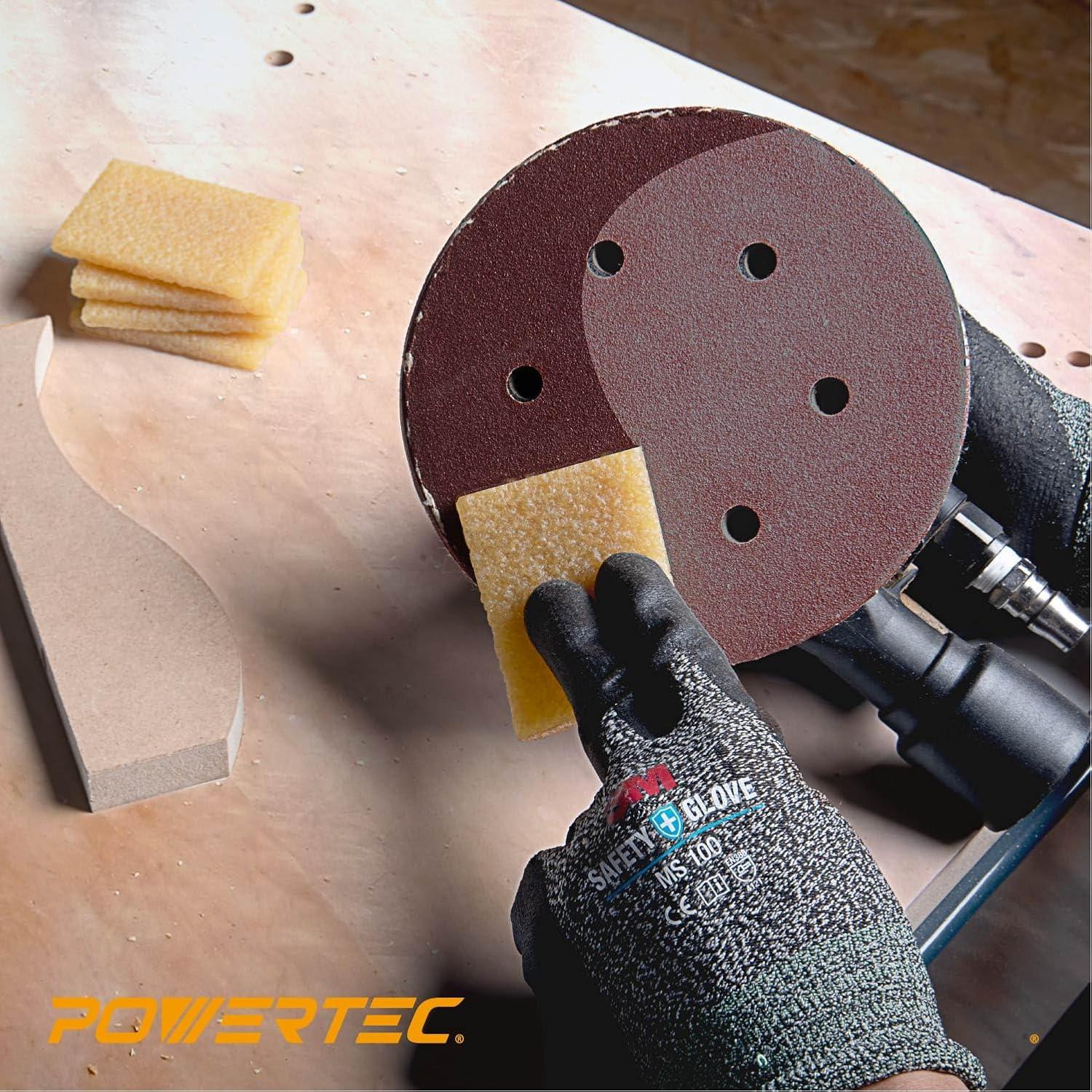 Bloques de Limpieza Abrasiva POWERTEC 5PK - 7 cm