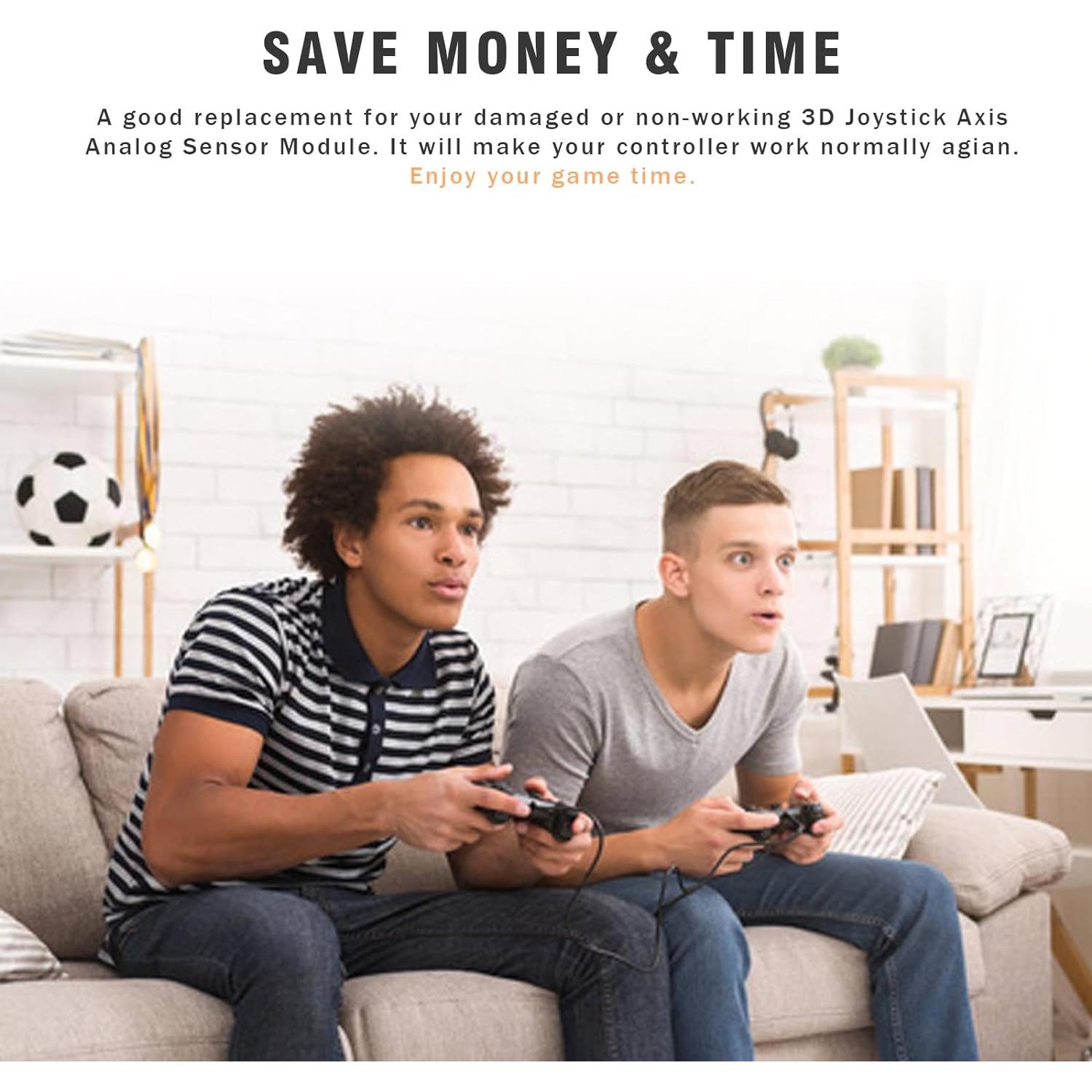 Joystick Electromagnético TMR Reemplazo para PS5/PS4/Xbox One