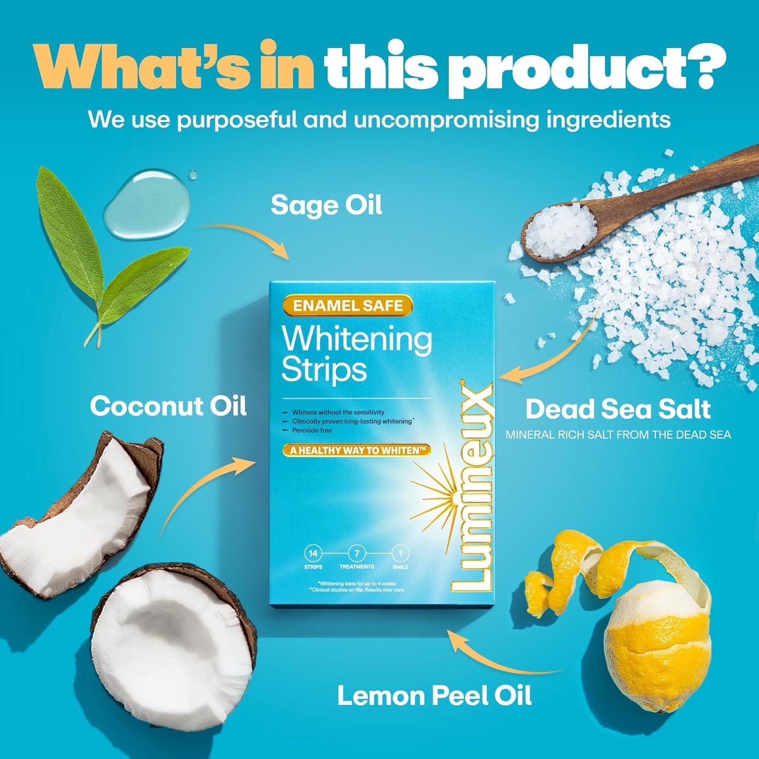 Kit de Blanqueamiento Dental Lumineux - 7 Tratamientos + 2 Pastas