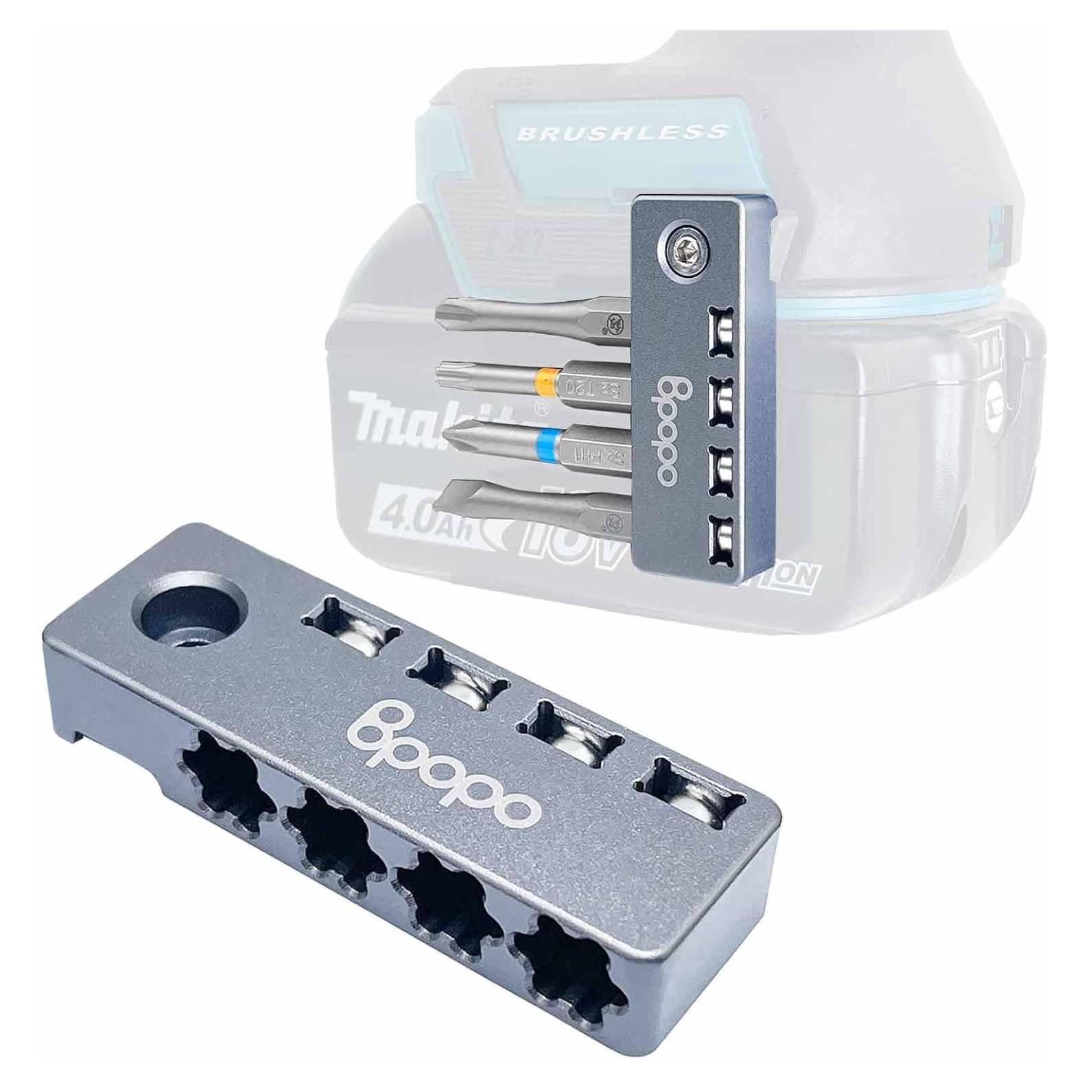 Soporte Magnético de Bits Hexagonales BPOPO para Taladro 1 Unidad