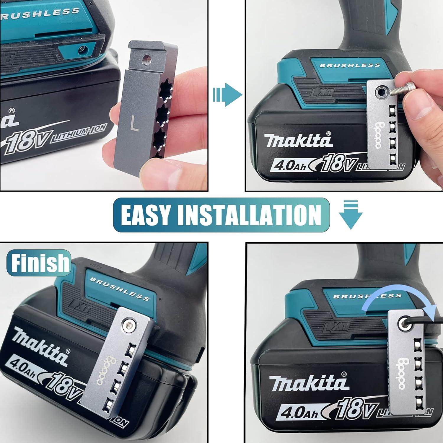 Soporte Magnético de Bits Hexagonales BPOPO para Taladro 1 Unidad