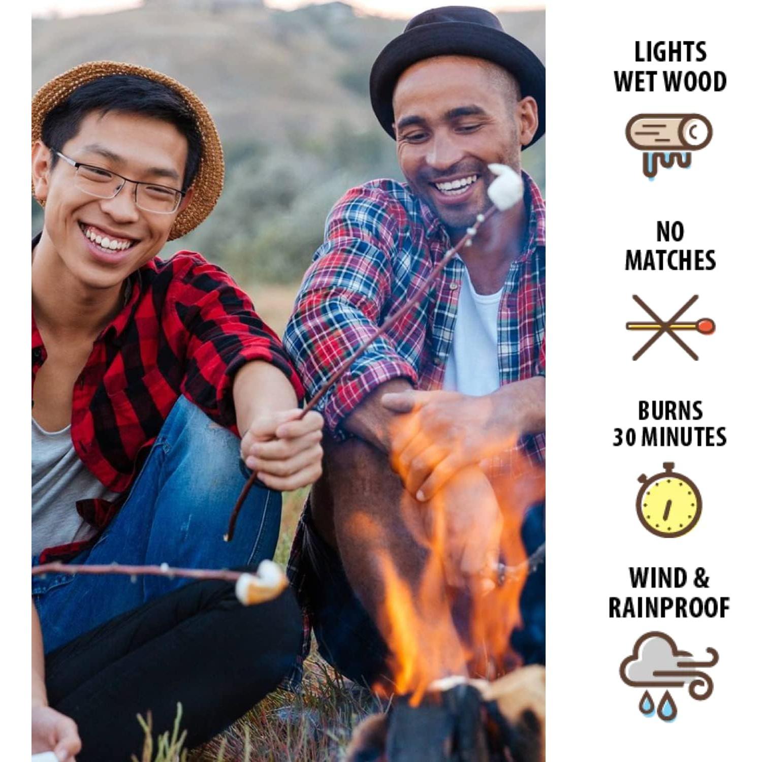 Encendedor Pull Start Fire | Paquete de 3 | Rápido y Seguro