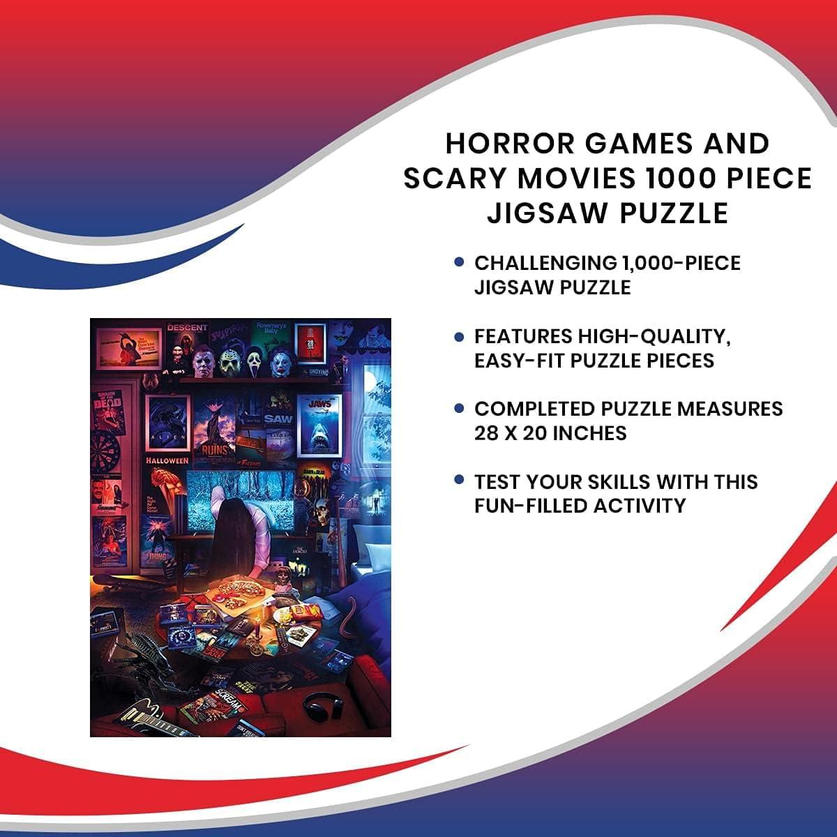 Rompecabezas Casa de Horrores 1000 Piezas Rachid Lotf 71x51cm