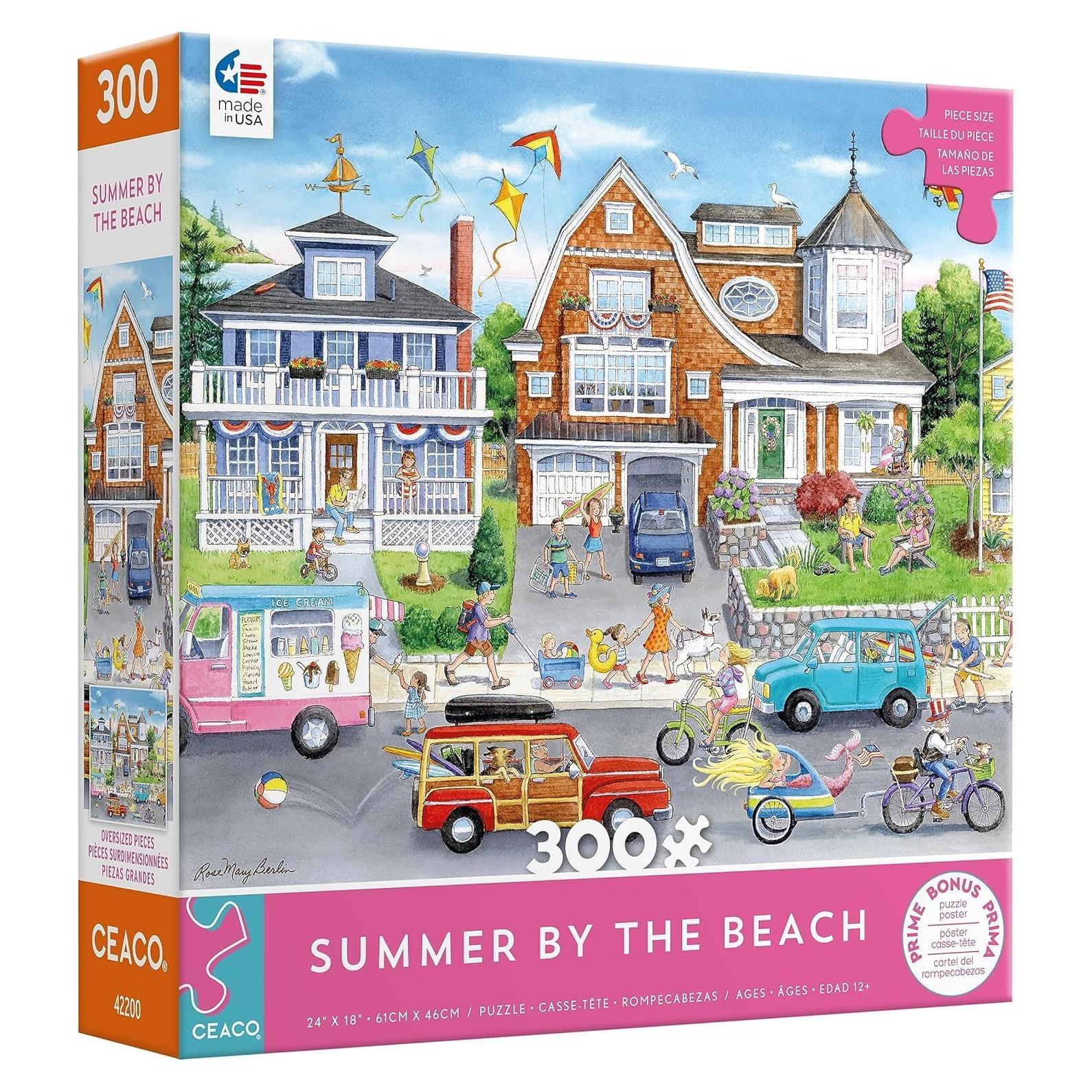 Ceaco - Summer by The Beach - 300 Piece Jigsaw Puzzle