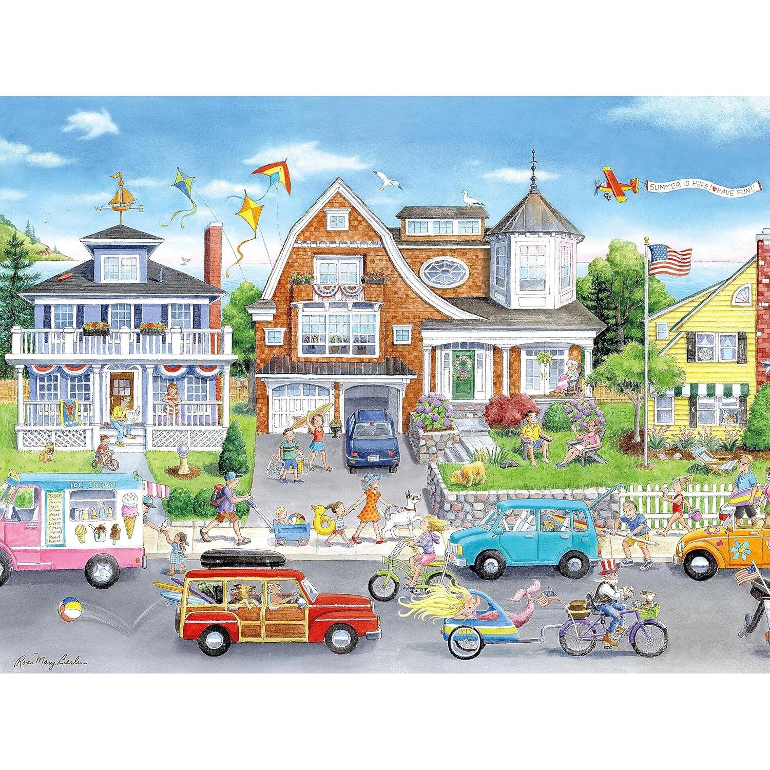 Ceaco - Summer by The Beach - 300 Piece Jigsaw Puzzle