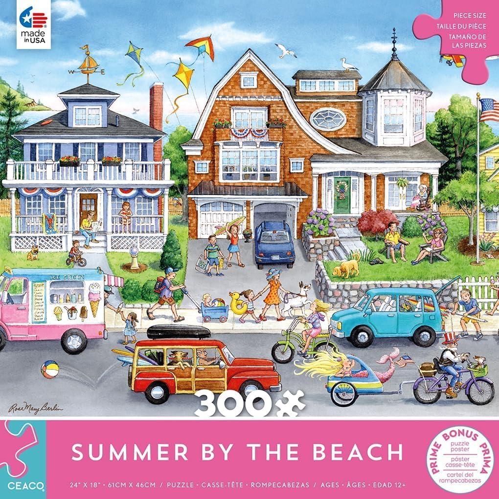 Ceaco - Summer by The Beach - 300 Piece Jigsaw Puzzle