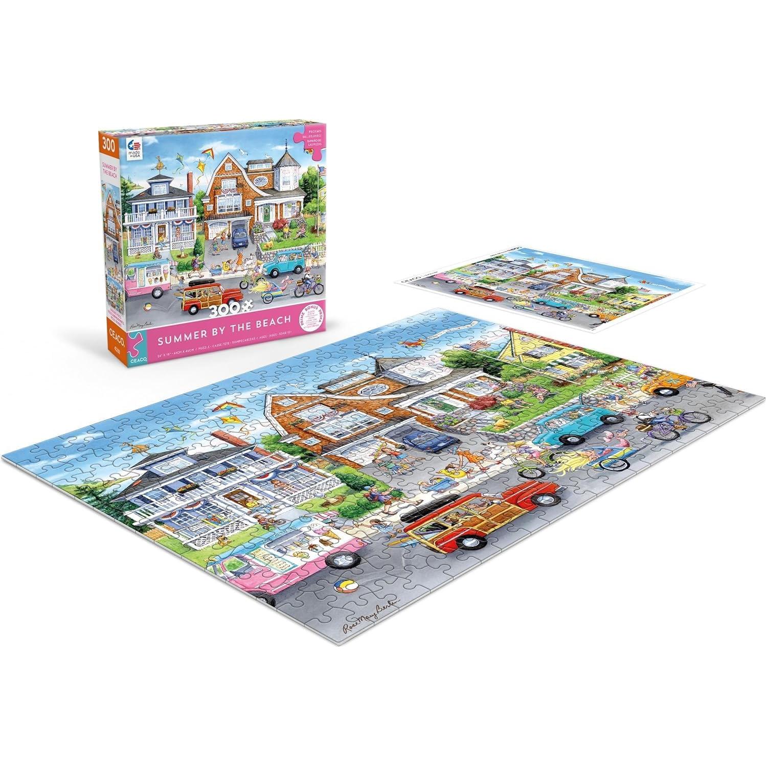 Ceaco - Summer by The Beach - 300 Piece Jigsaw Puzzle