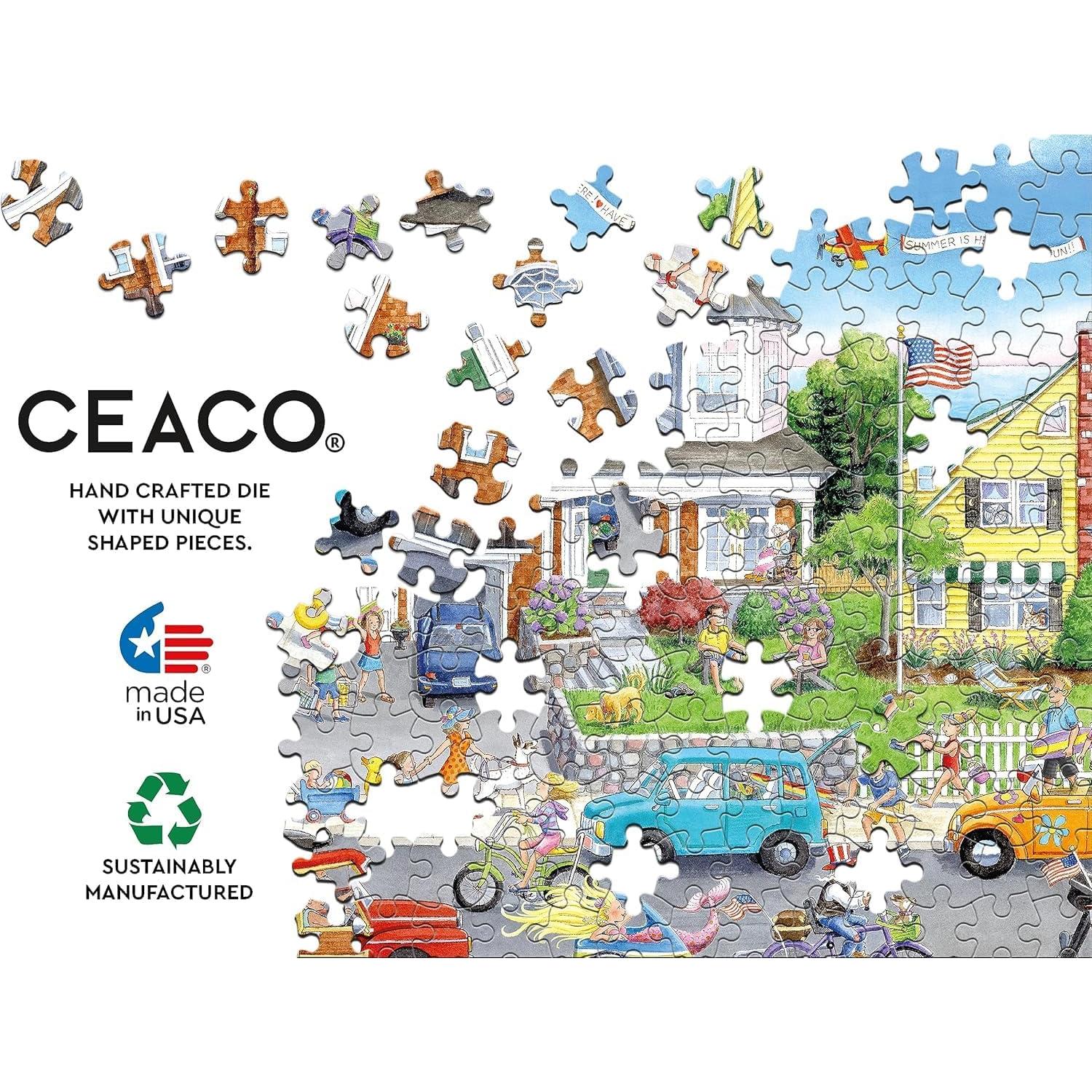 Ceaco - Summer by The Beach - 300 Piece Jigsaw Puzzle