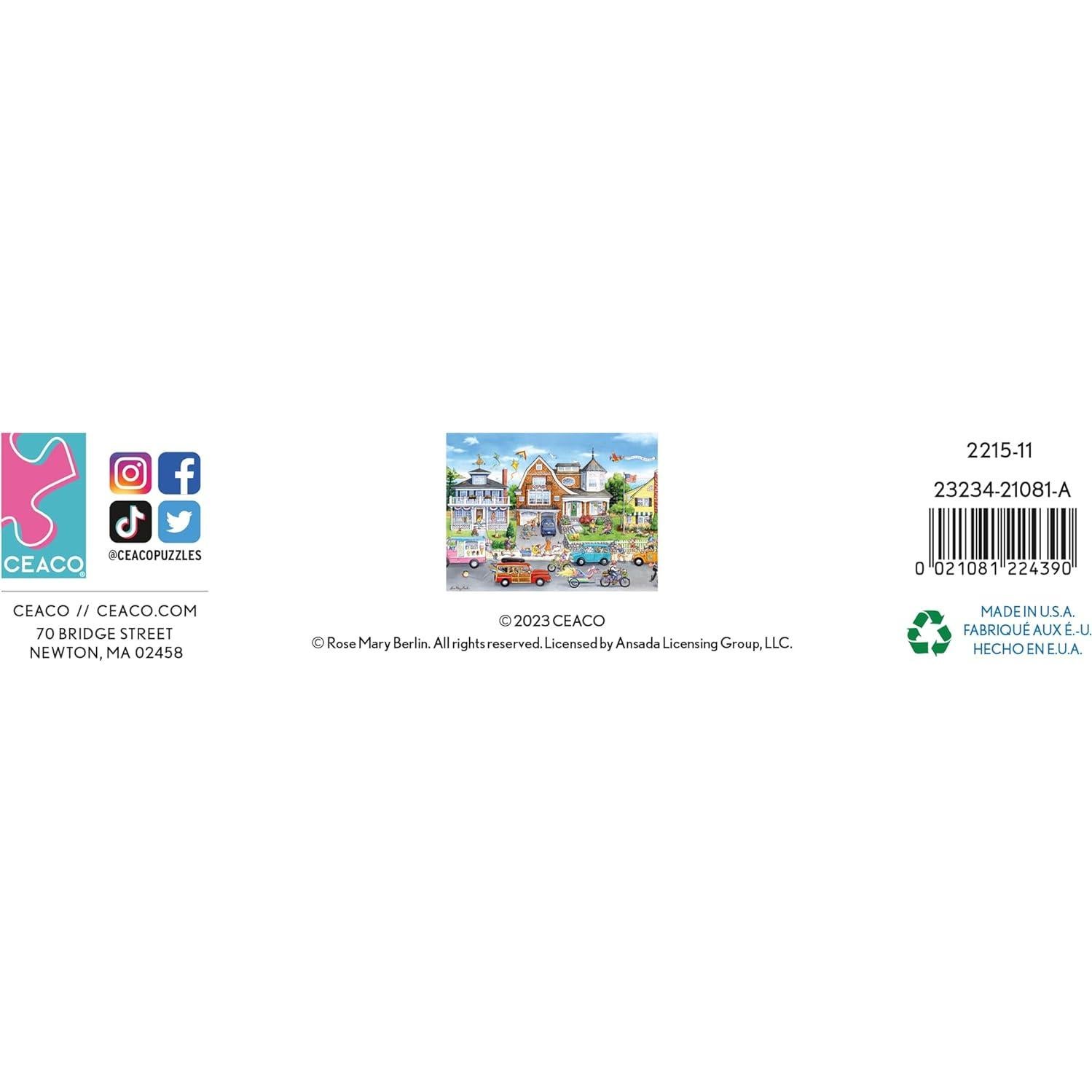 Ceaco - Summer by The Beach - 300 Piece Jigsaw Puzzle