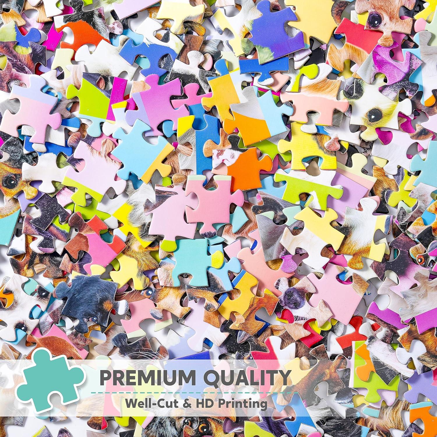 Rompecabezas de Perros Joyin 300 Piezas 73.66x53.34 cm