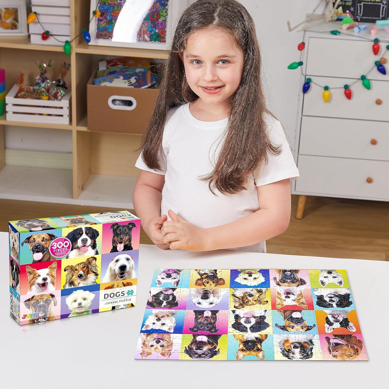 Rompecabezas de Perros Joyin 300 Piezas 73.66x53.34 cm