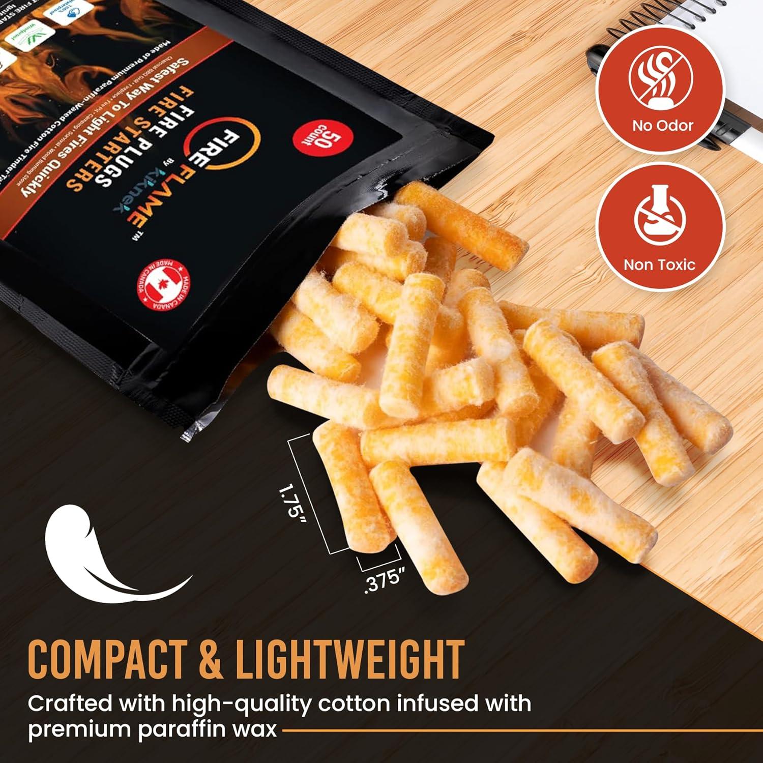 Tapones de Fuego Fireflame - 50 Tapones Impermeables