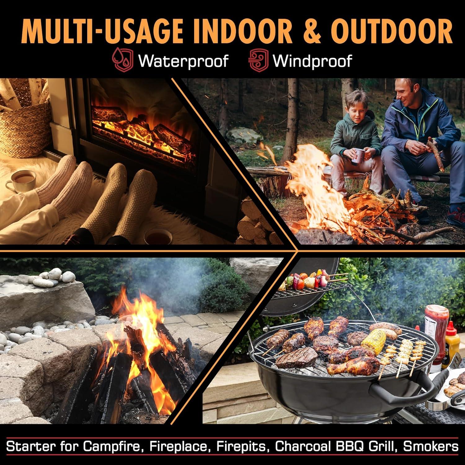 Tapones de Fuego Fireflame - 50 Tapones Impermeables