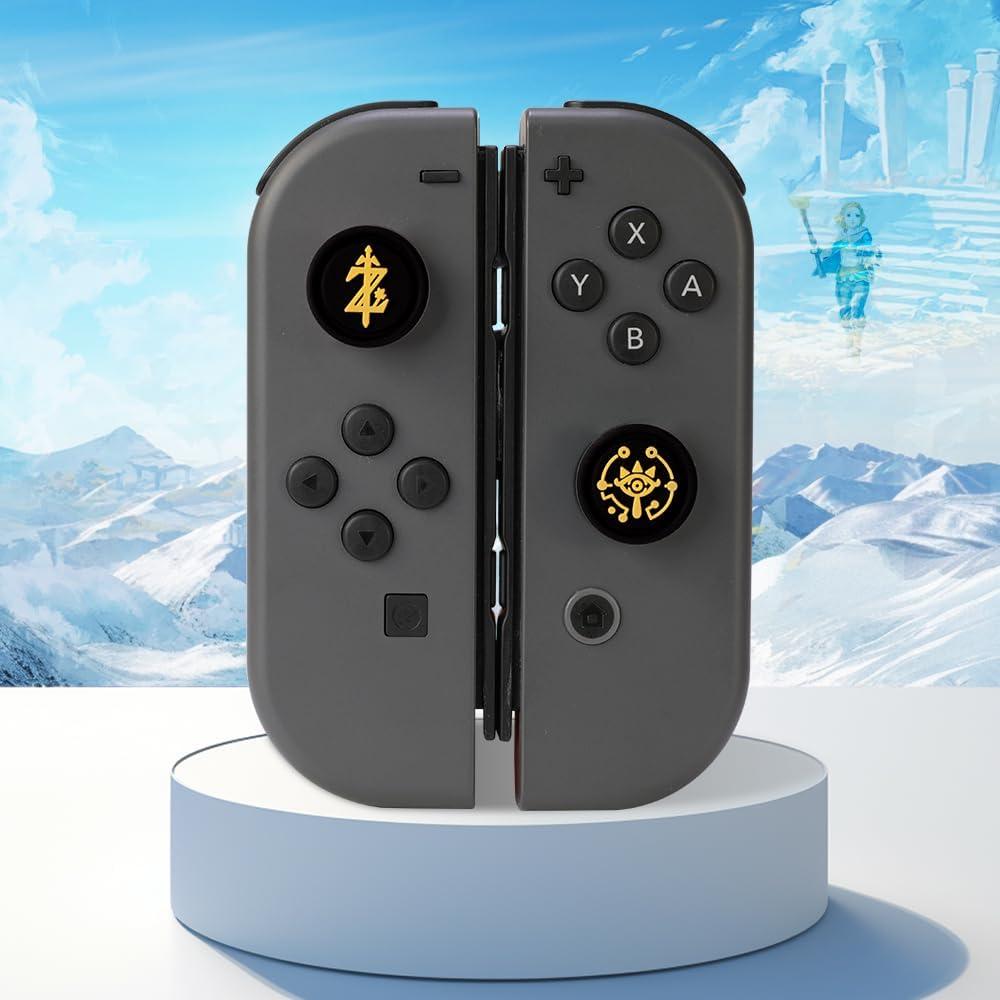 Tapas de Pulgar PERFECTSIGHT para Nintendo Switch Lite/OLED - 4 Pcs