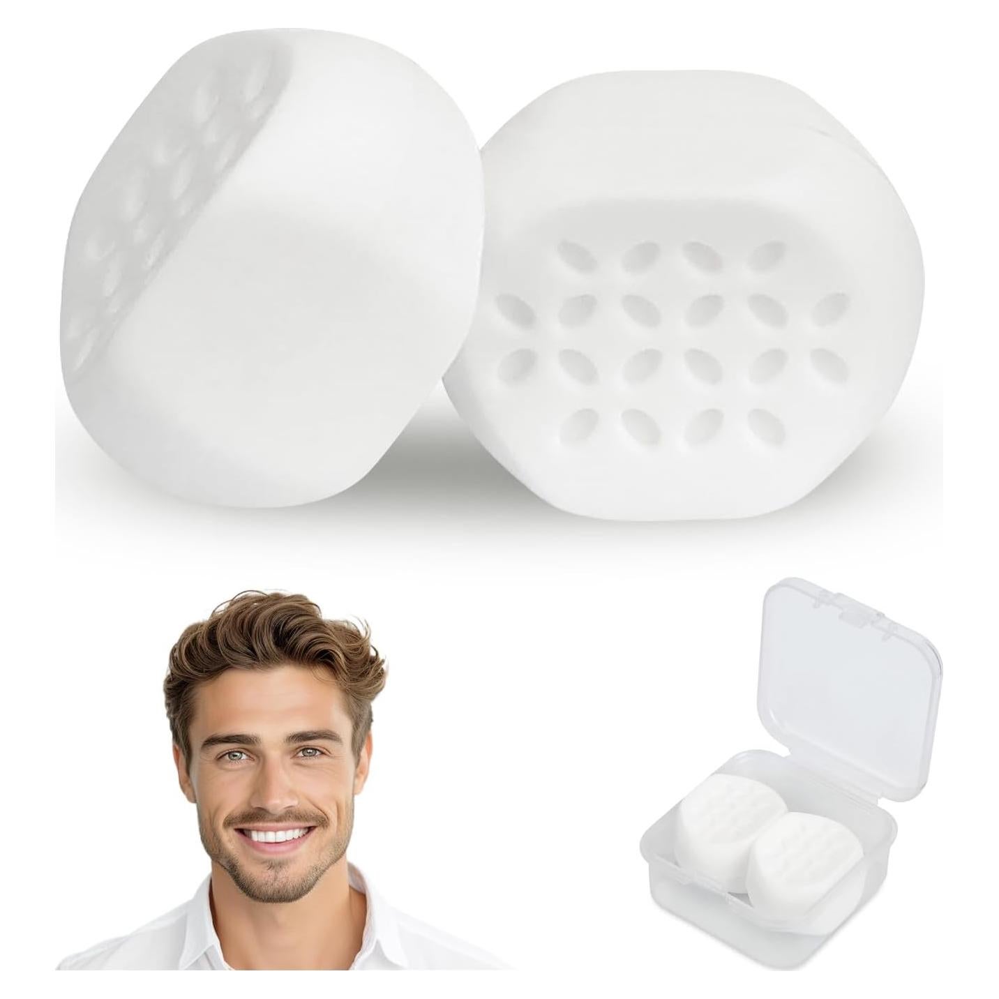 Ejercitador de Mandíbula Keroius GSW88601 - Silicona 2 Pcs