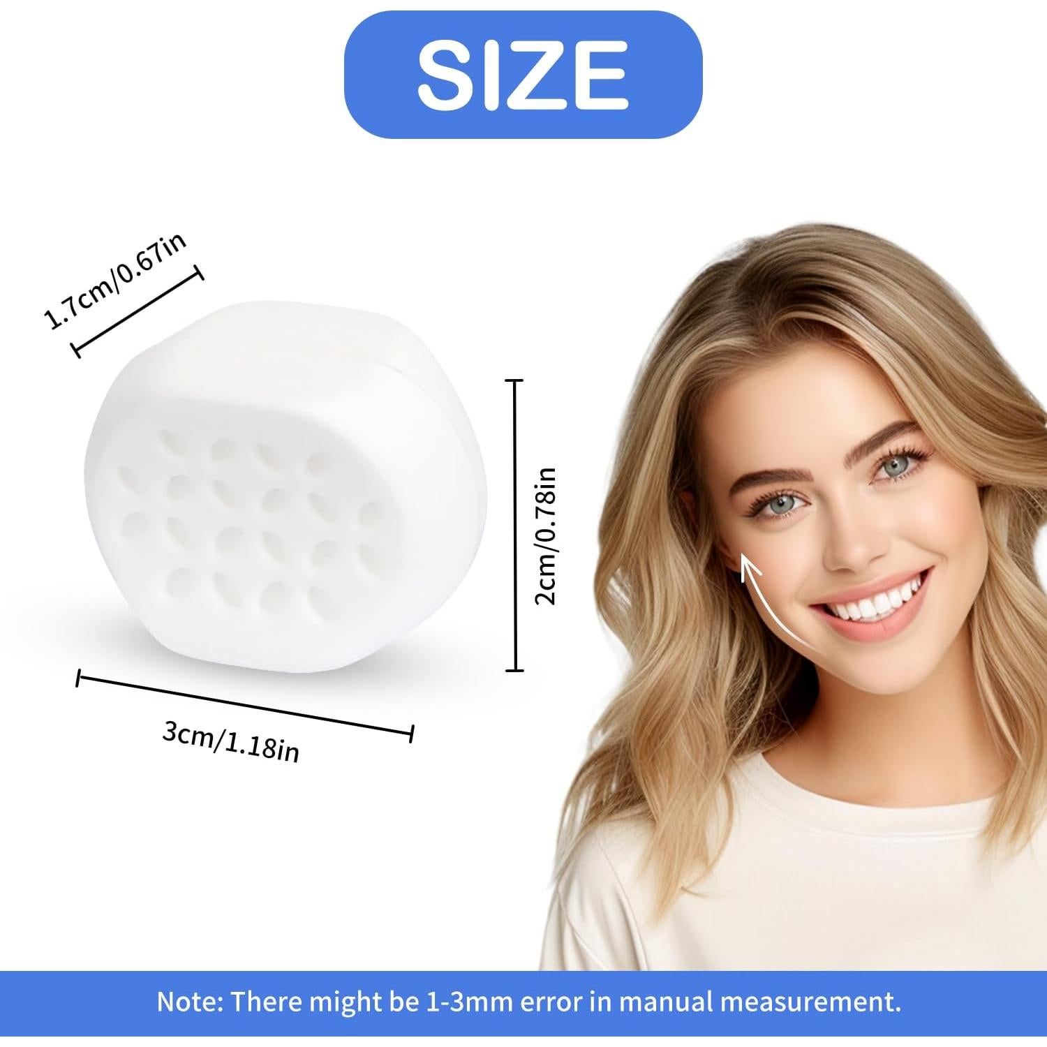 Ejercitador de Mandíbula Keroius GSW88601 - Silicona 2 Pcs