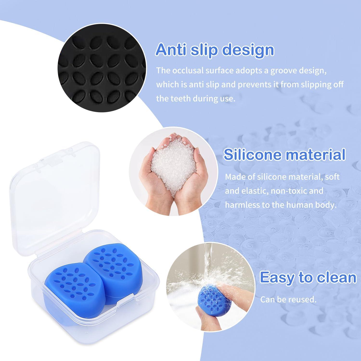 Ejercitador de Mandíbula Keroius GSW88601 - Silicona 2 Pcs