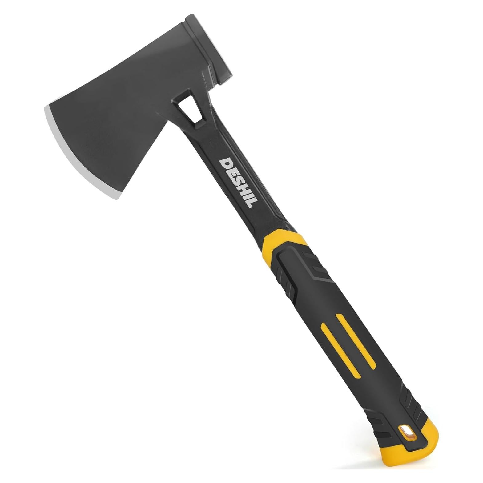 Hacha de Camping DESHIL 35.56 cm Acero Carbono Mango Fibra