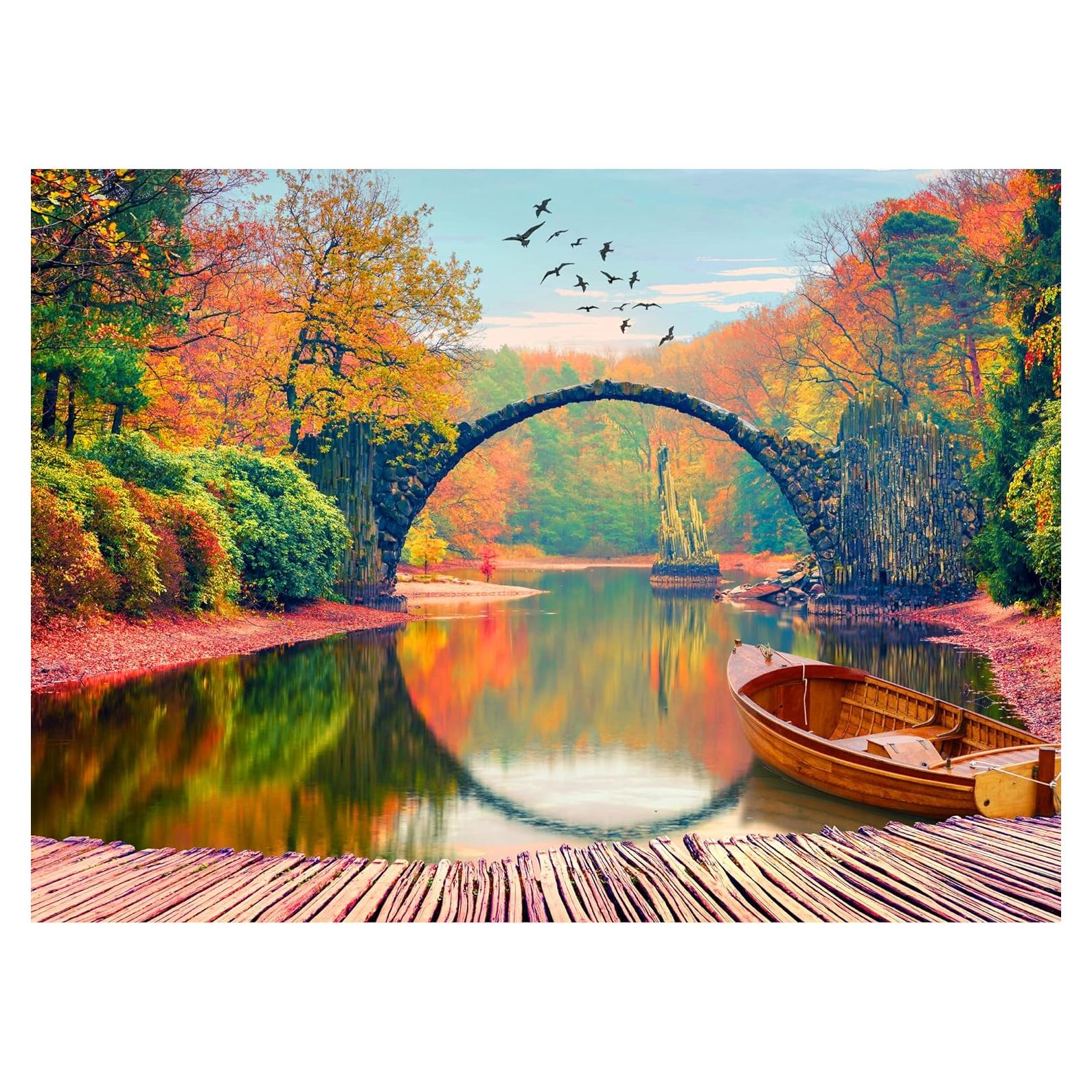 Rompecabezas Enovoe 1000 Piezas Parque Kromlau 68,5 x 50,8 cm