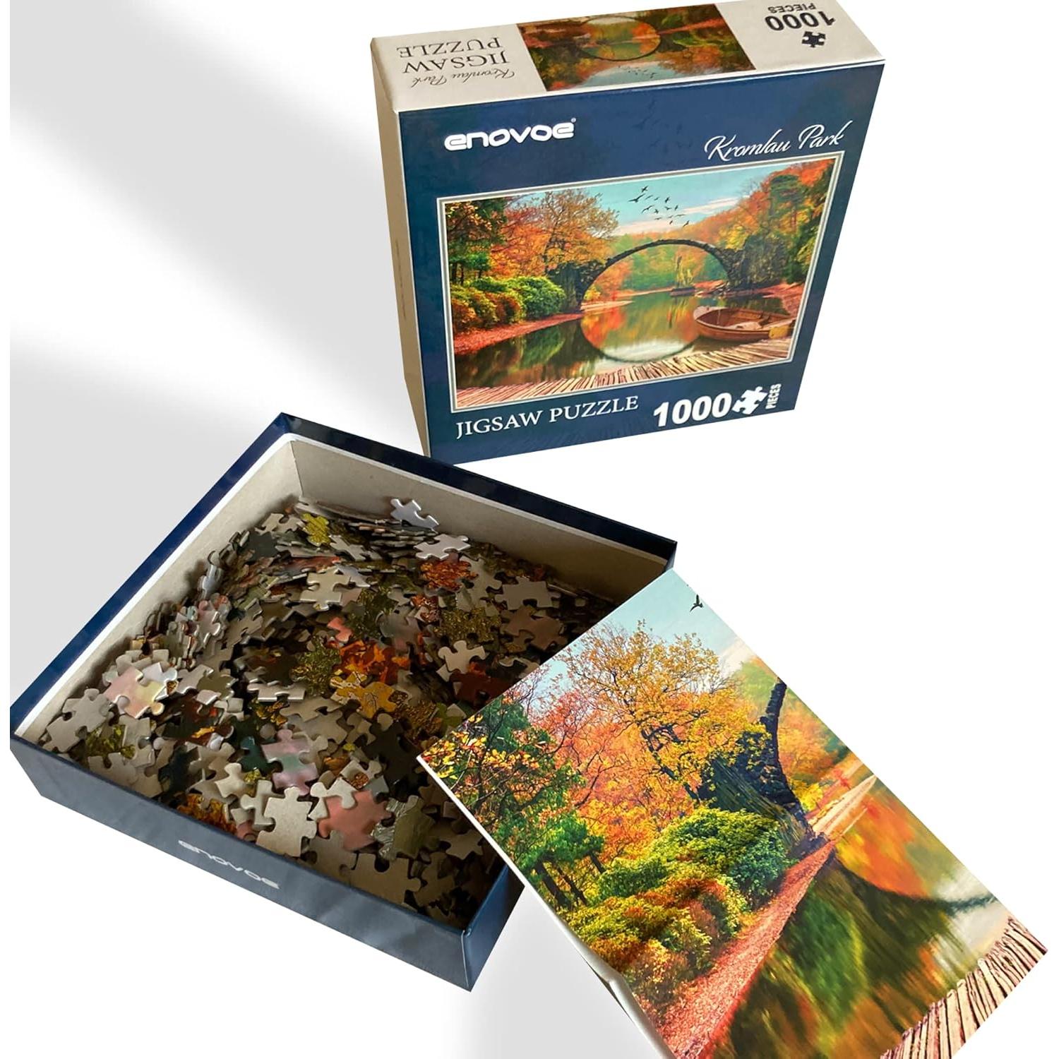 Rompecabezas Enovoe 1000 Piezas Parque Kromlau 68,5 x 50,8 cm