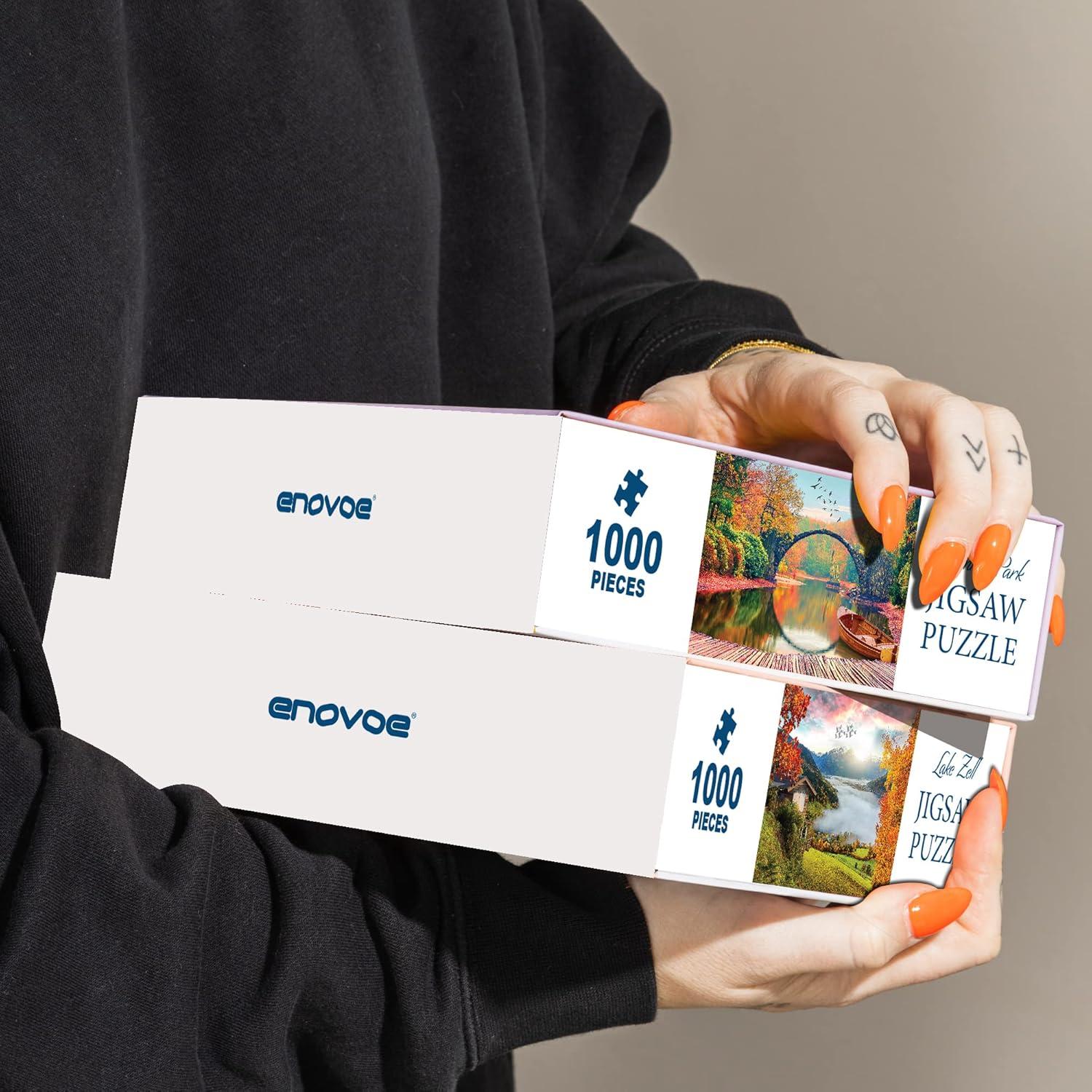 Rompecabezas Enovoe 1000 Piezas Parque Kromlau 68,5 x 50,8 cm