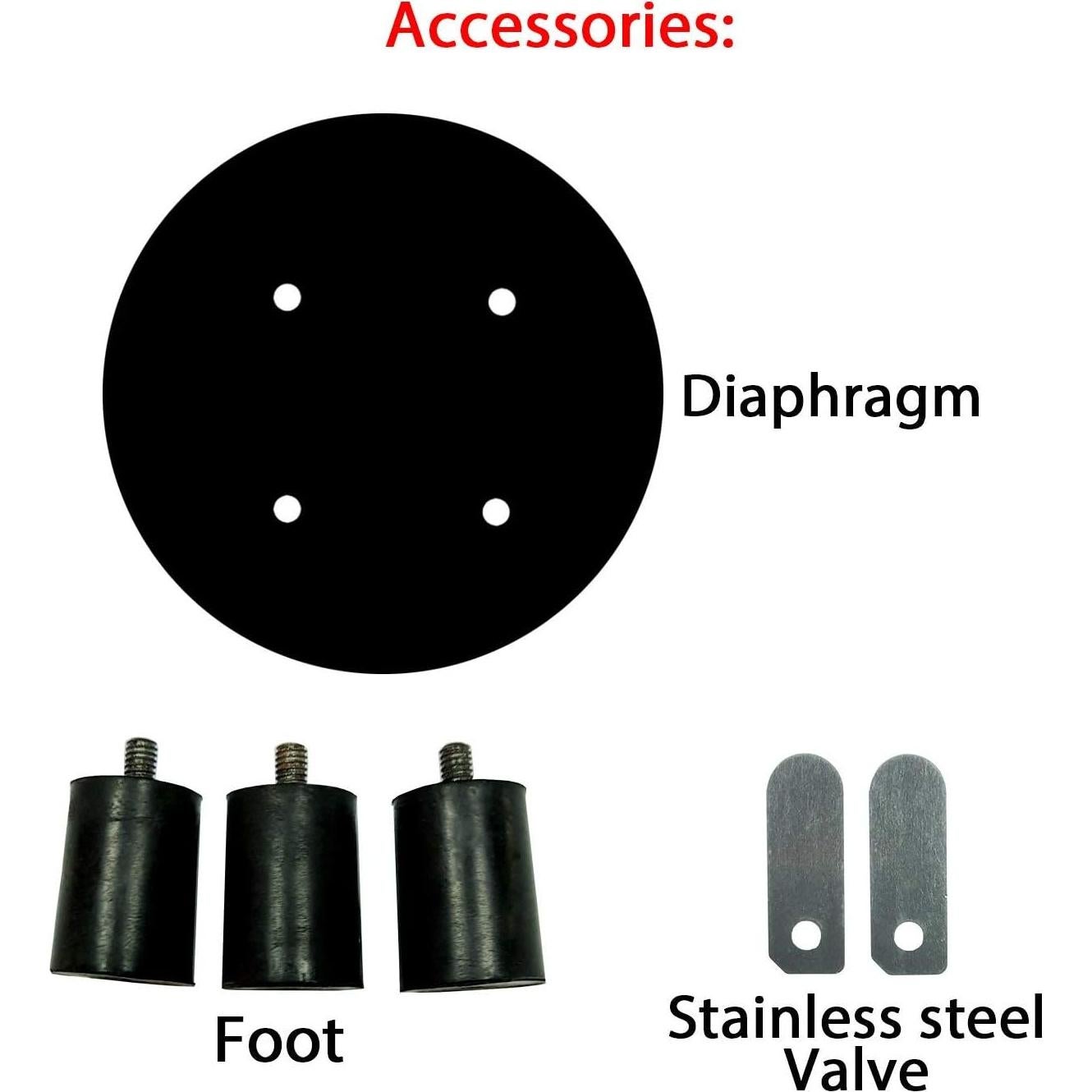 Bomba de aire 12V Win Outdoor GZ3512 35L/min silenciosa