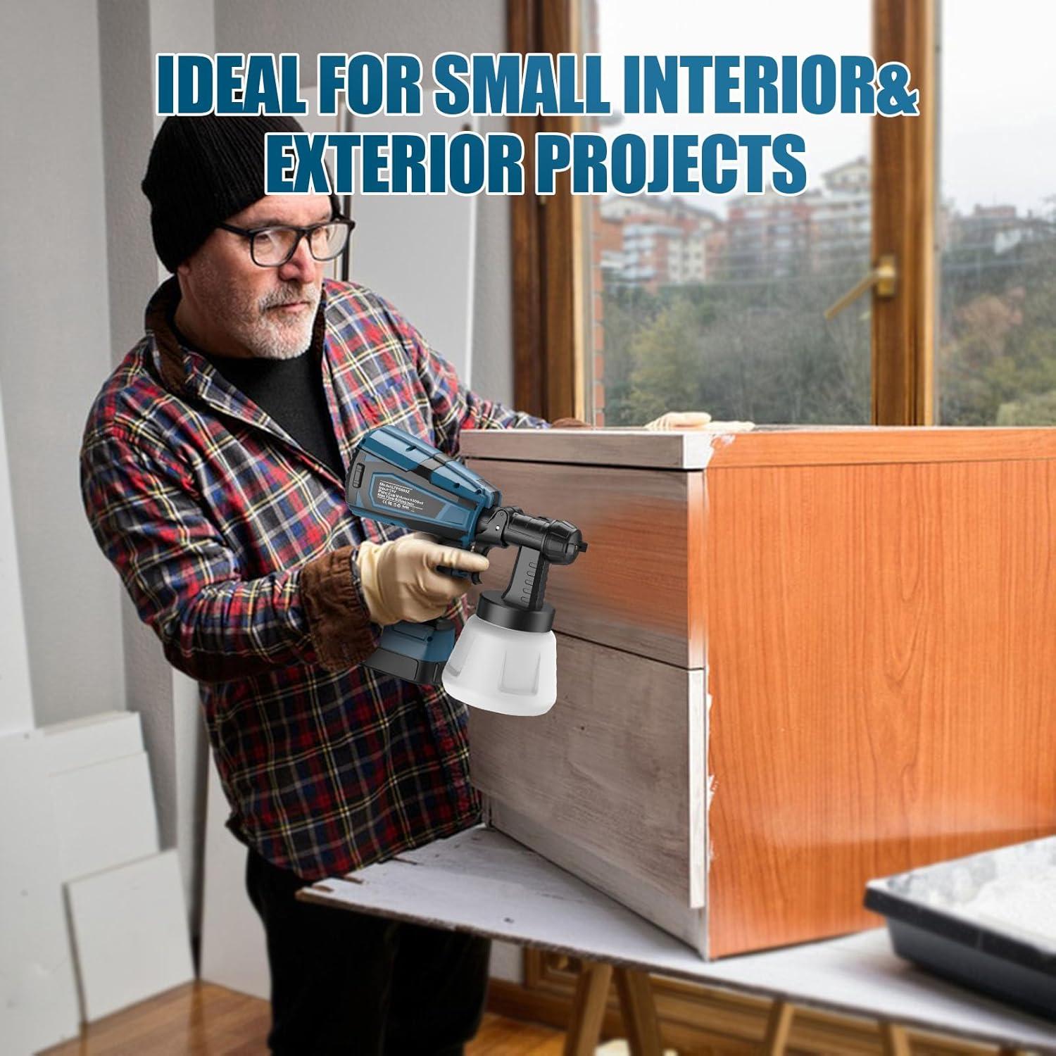 Pulverizador de Pintura Inalámbrico TengXcel 200W 1000ml