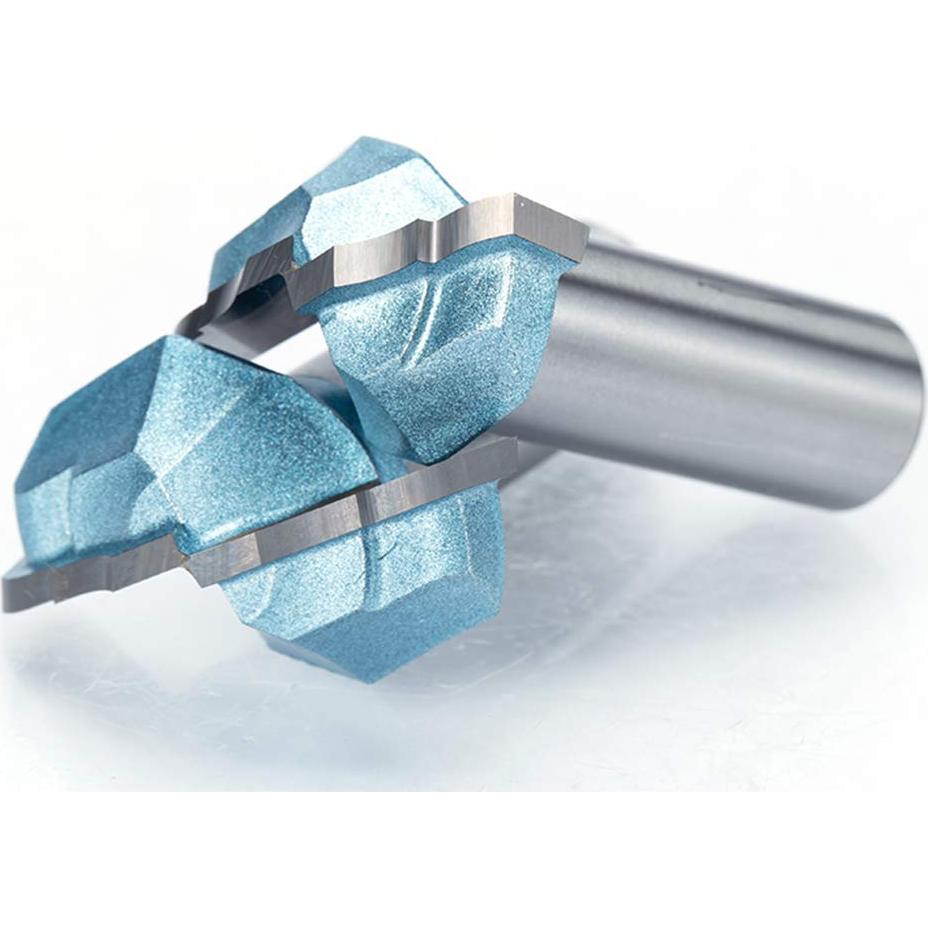 Brocas de Router 1/2" HUHAO para Carpintería - Acero Tungsteno