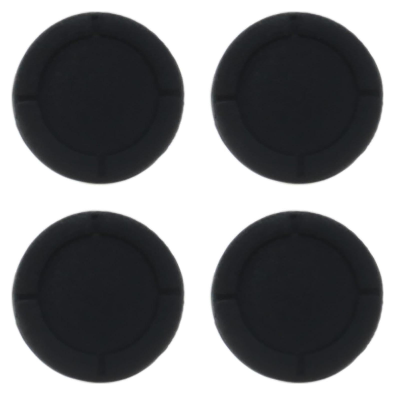 4 Tapas de Repuesto para Joystick LBTODH Negro para Nintendo Switch