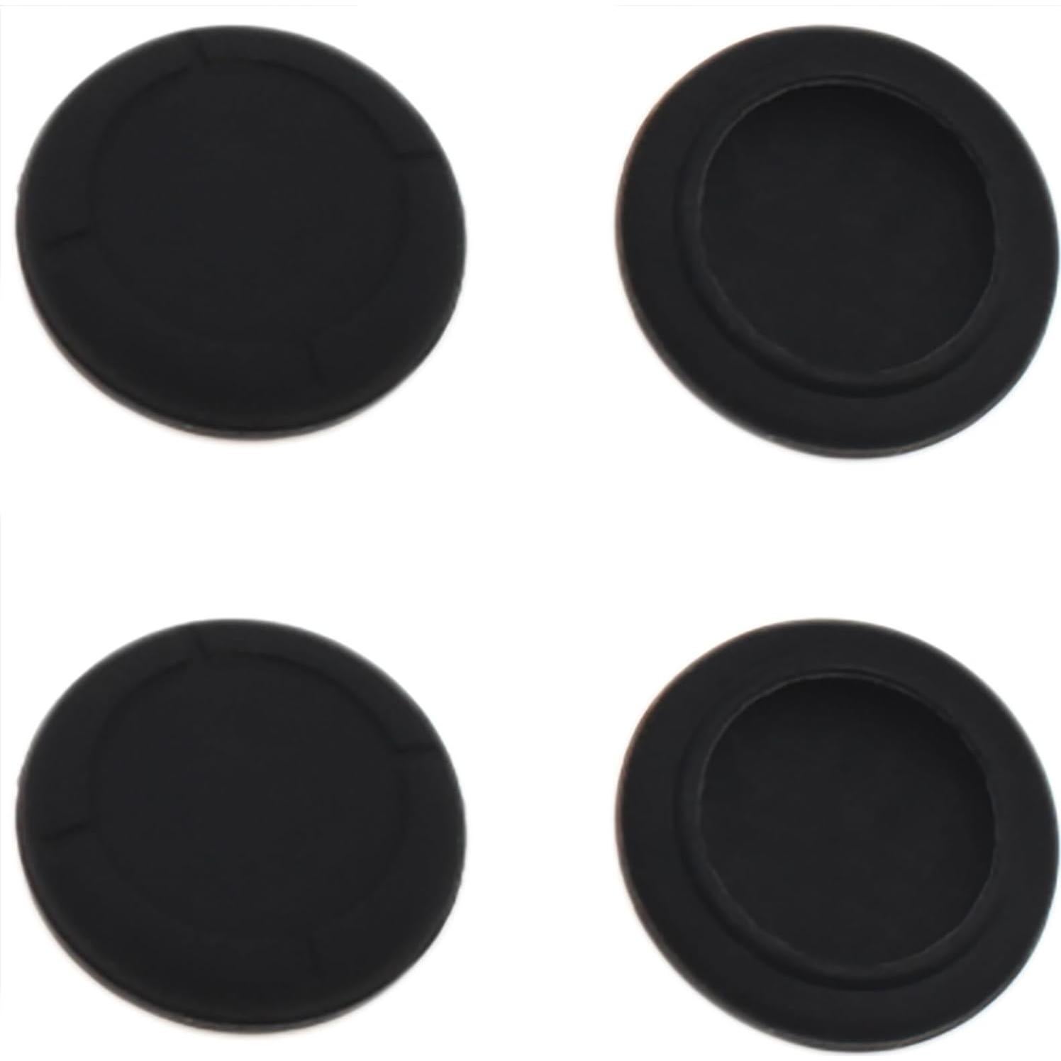 4 Tapas de Repuesto para Joystick LBTODH Negro para Nintendo Switch