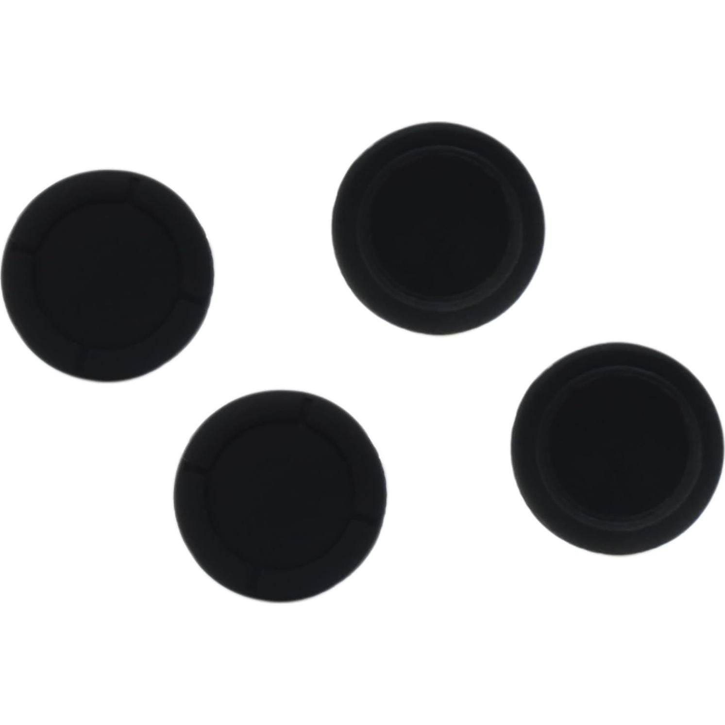 4 Tapas de Repuesto para Joystick LBTODH Negro para Nintendo Switch