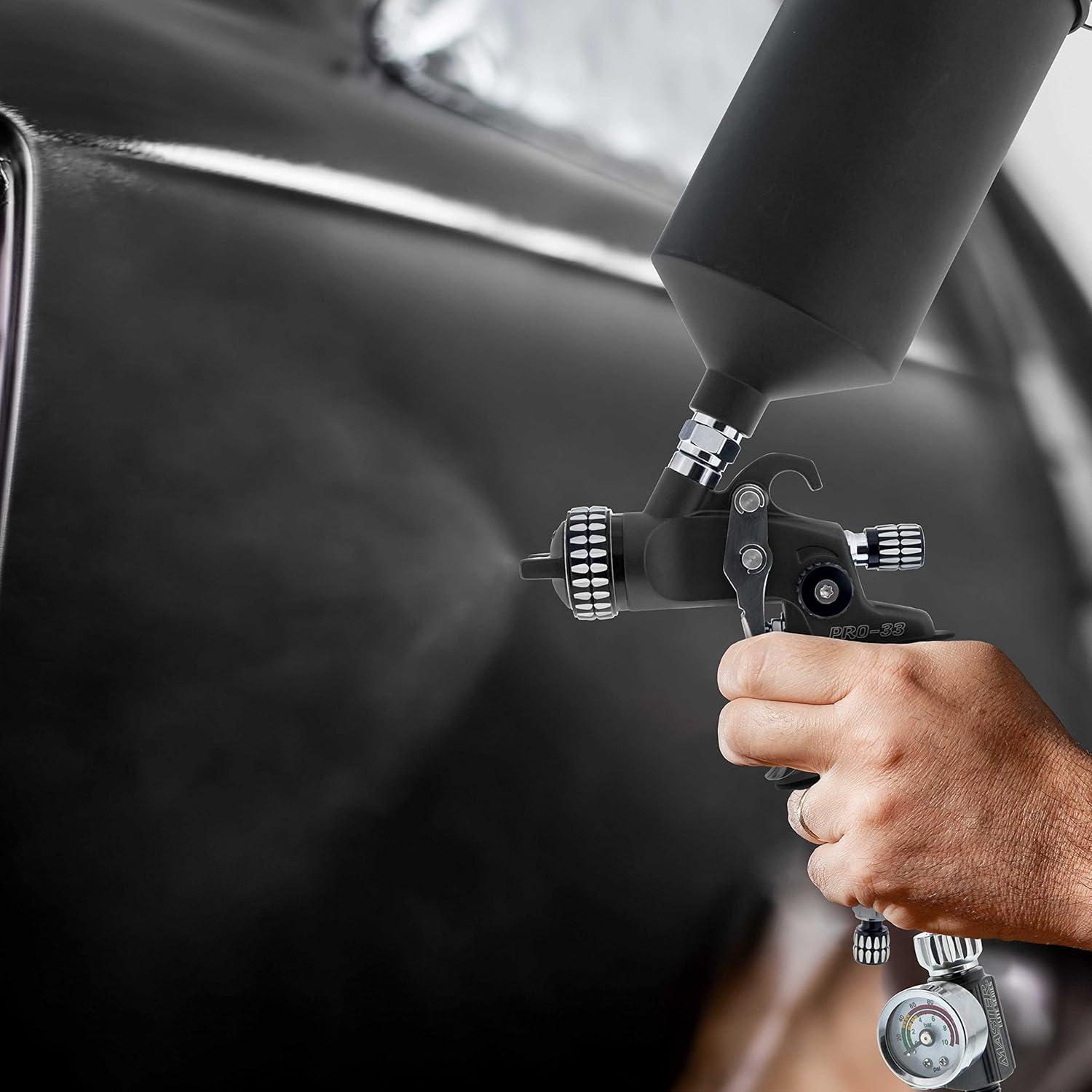 Pistola de Pulverización HVLP Master Elite PRO-33 1L 3 Puntas