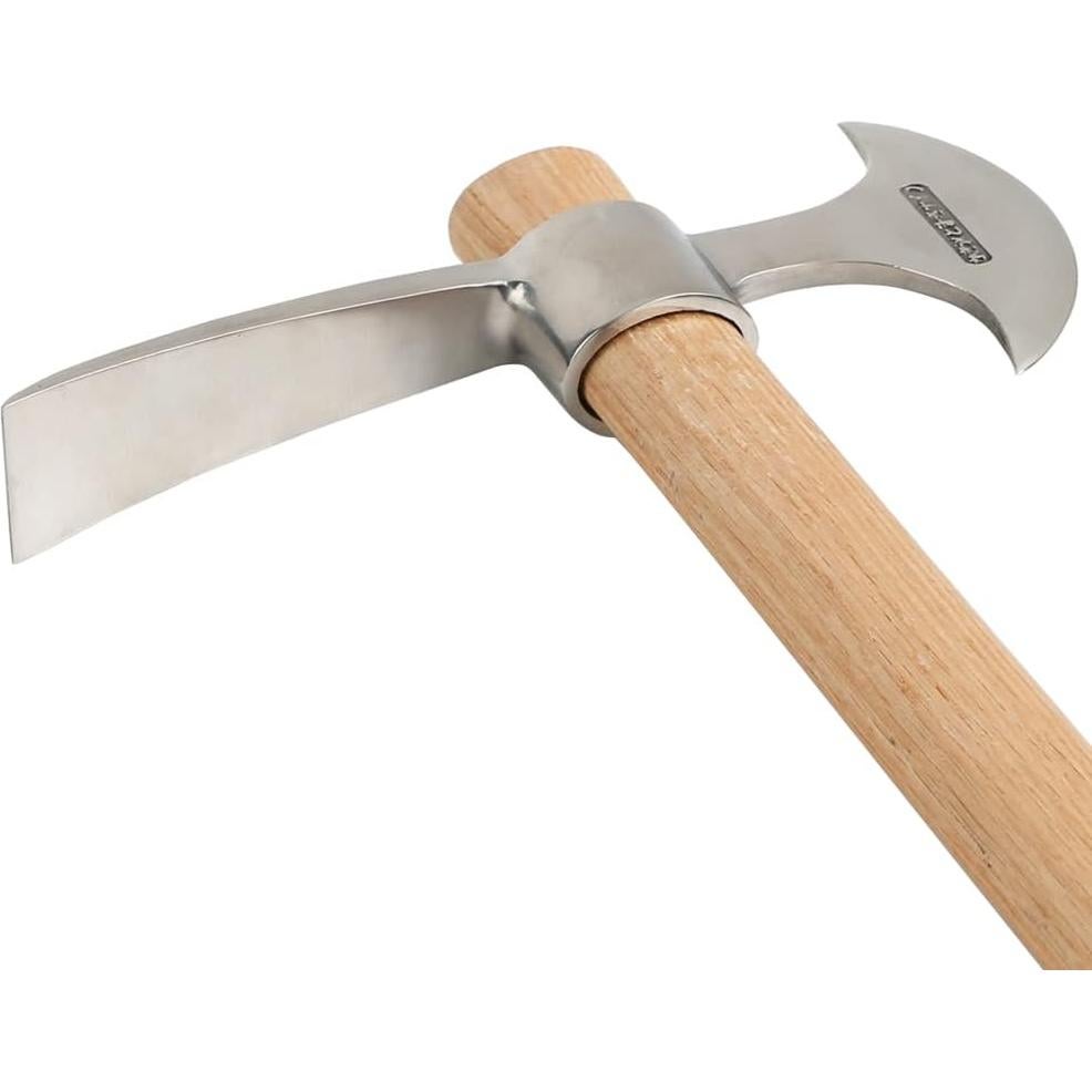 Pico de Jardín 2 en 1 AKBFOX Azada y Hacha Acero Inoxidable