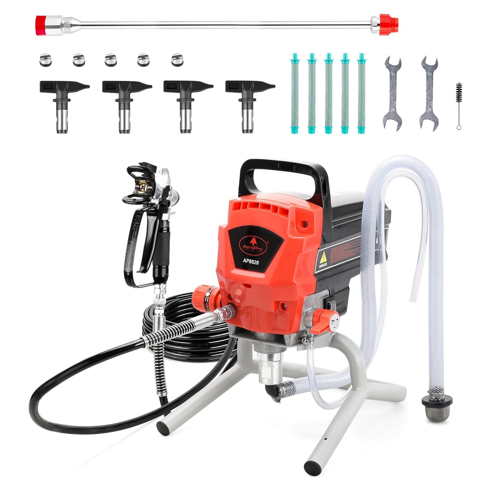 Pulverizador de Pintura AEROPRO AP8628 950W 3300 PSI