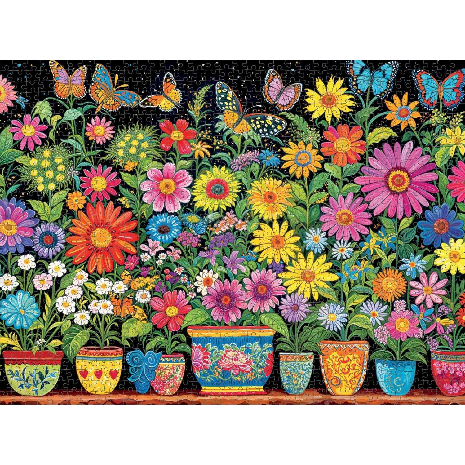 Rompecabezas 1000 Piezas Cross & Glory Fantasía Floral