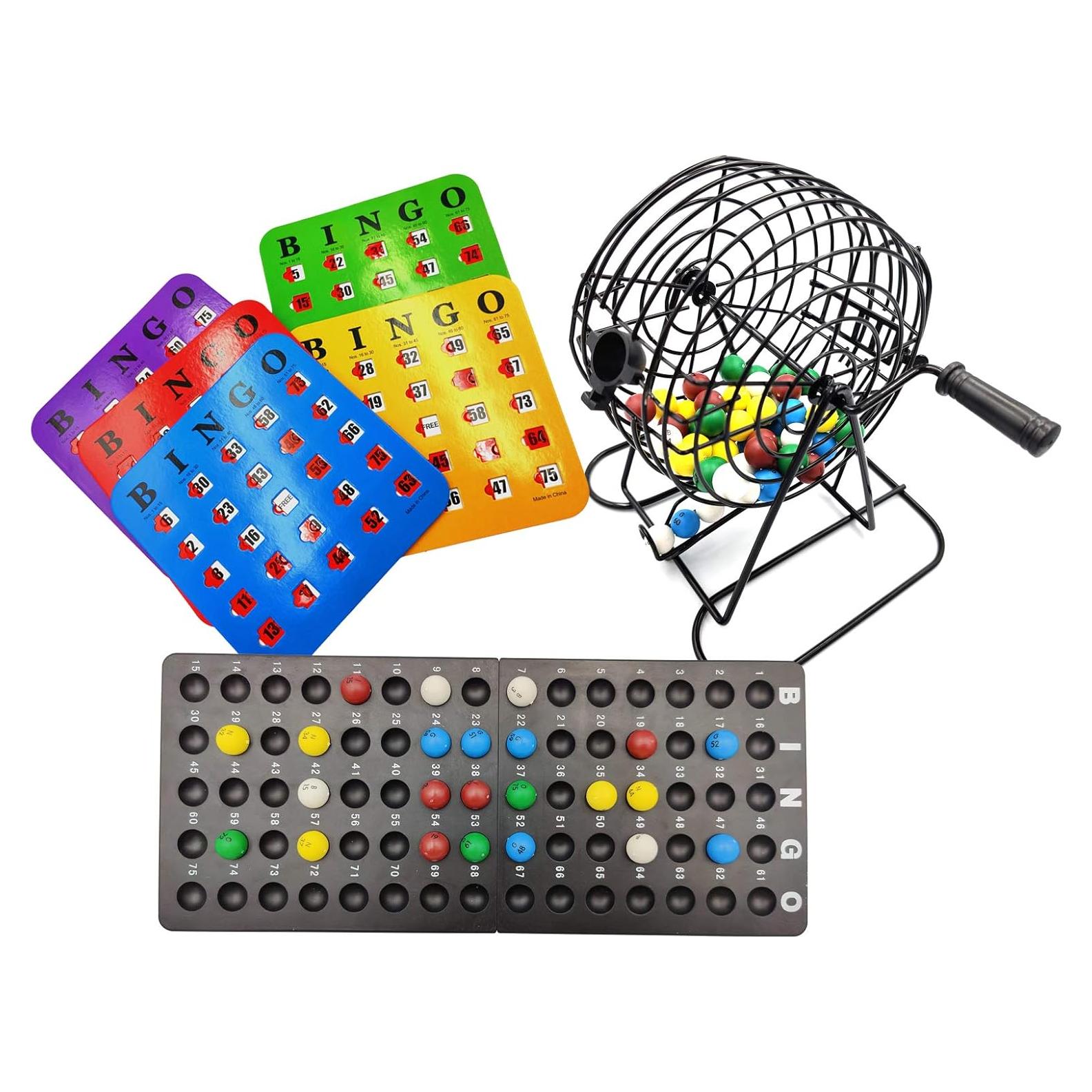 Juego de Bingo Deluxe Yuanhe - Jaula de Metal 15 cm
