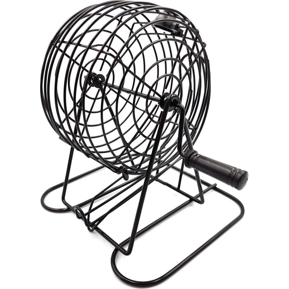 Juego de Bingo Deluxe Yuanhe - Jaula de Metal 15 cm