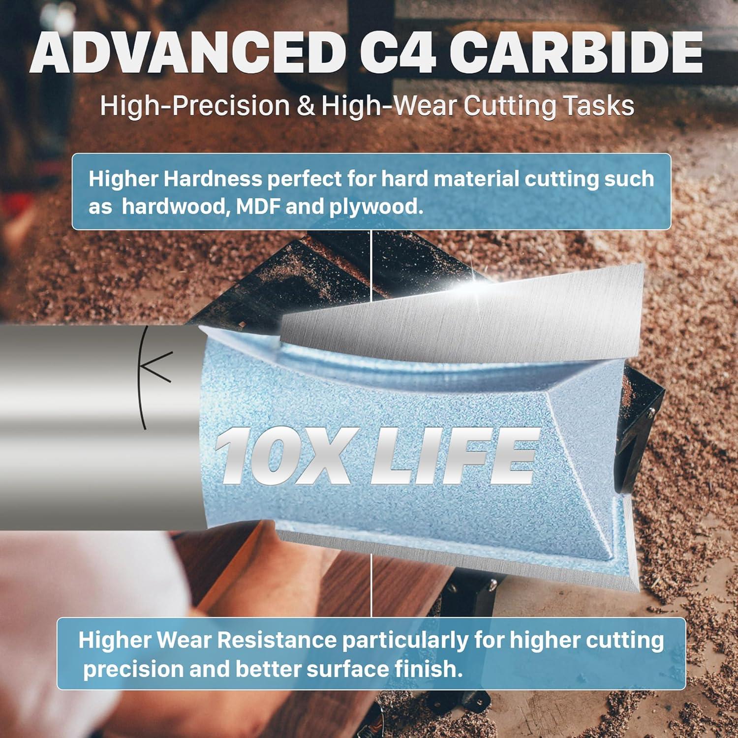 Broca de Router KEENTECH Cola de Milano 14 Grados 6.35 mm