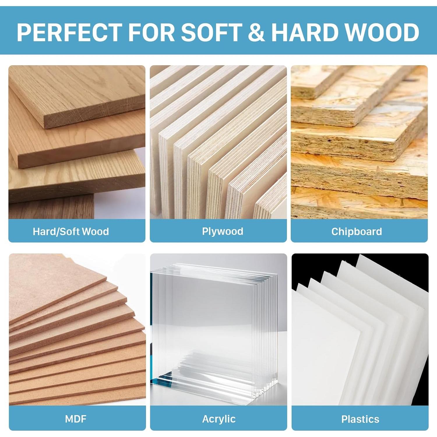 Broca de Router KEENTECH Cola de Milano 14 Grados 6.35 mm