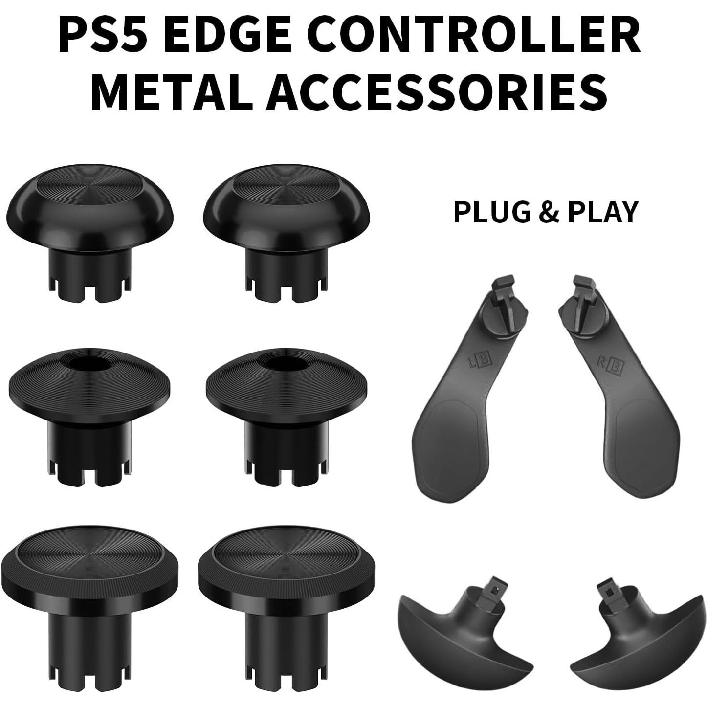 Palancas de Pulgar y Paddles Traseros CHARM FOCUS PS5 Edge