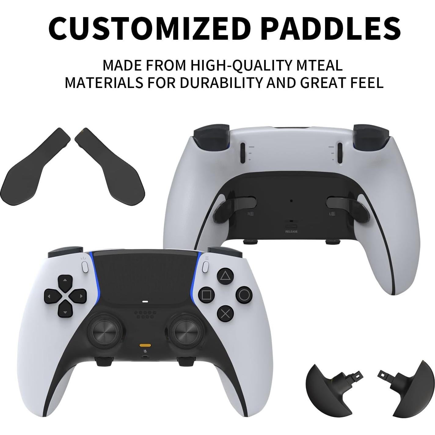 Palancas de Pulgar y Paddles Traseros CHARM FOCUS PS5 Edge