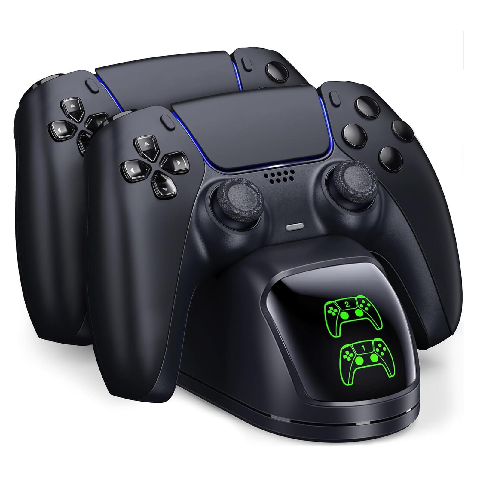 Estación de Carga Doble HELLISTRKE para Controladores PS5