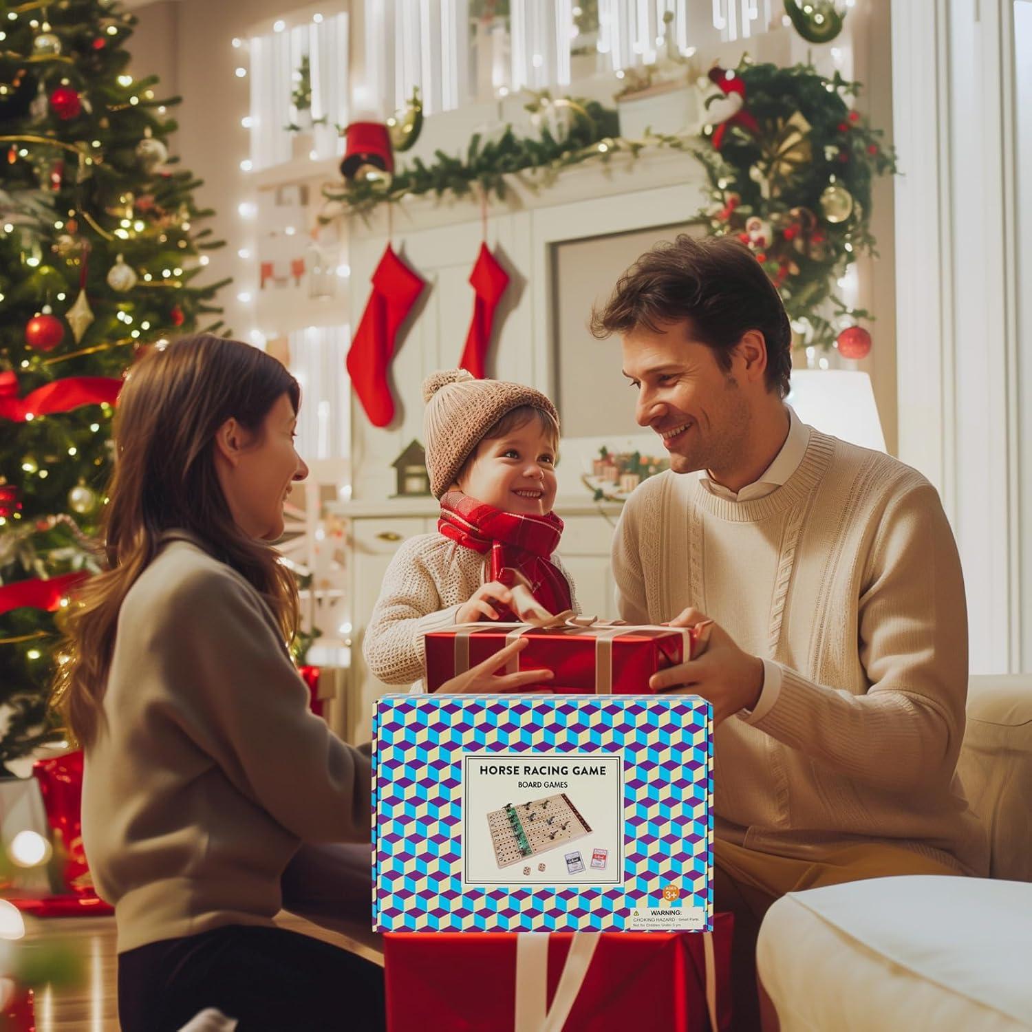 Juego de Mesa Carreras de Caballos Offelec 11 Caballos Metal