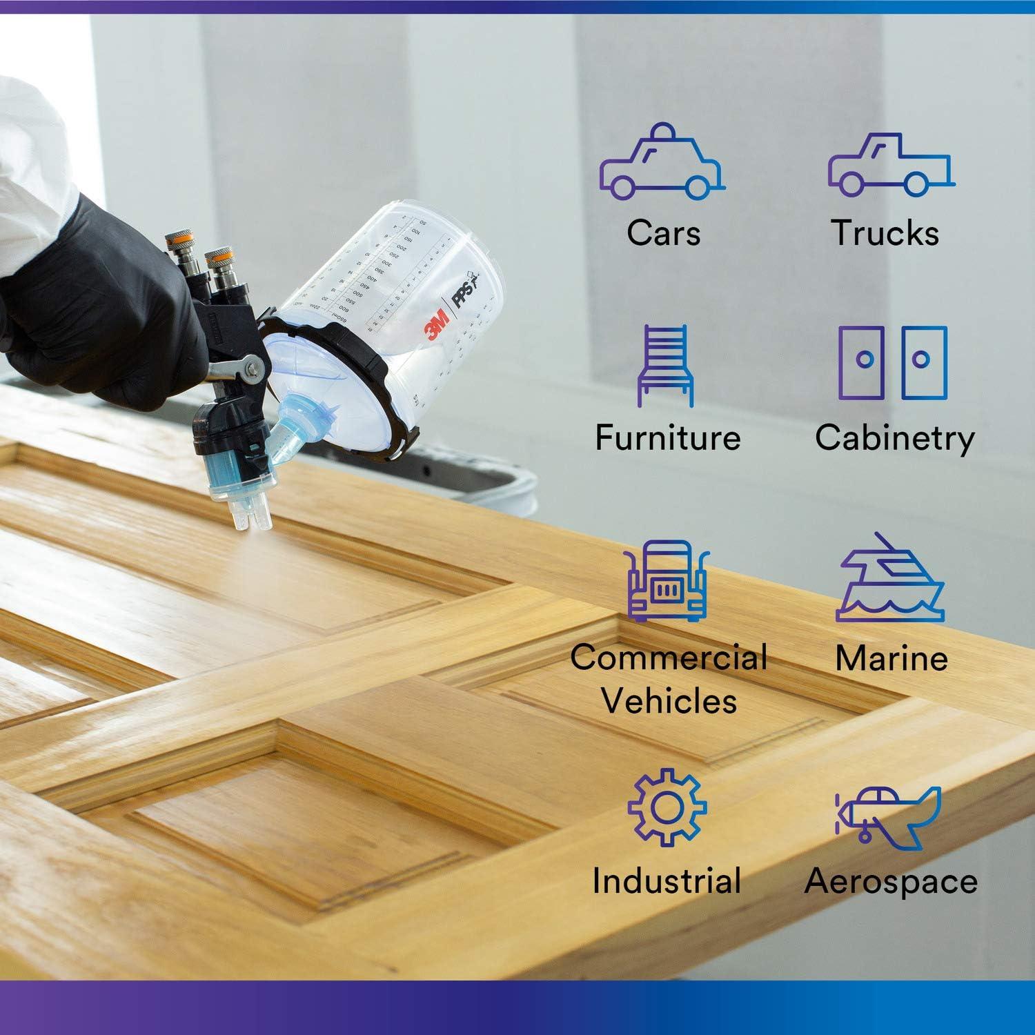 Pistola de Pintura 3M Accuspray 26580 con PPS 2.0, 650 ml