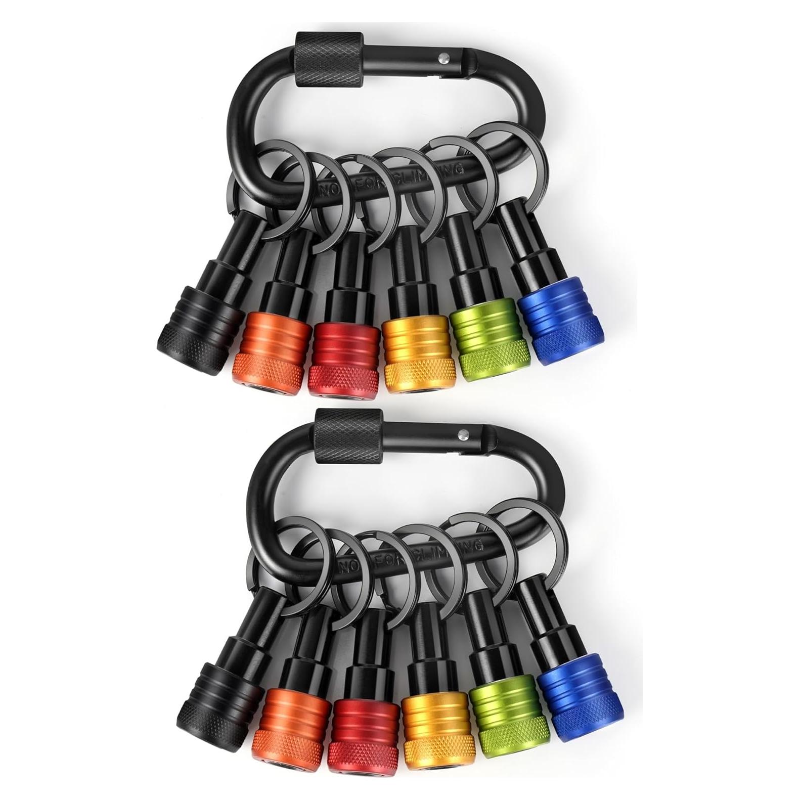 Soporte de Bits Hexagonal 12PCS FACAINCXS con Carabinero