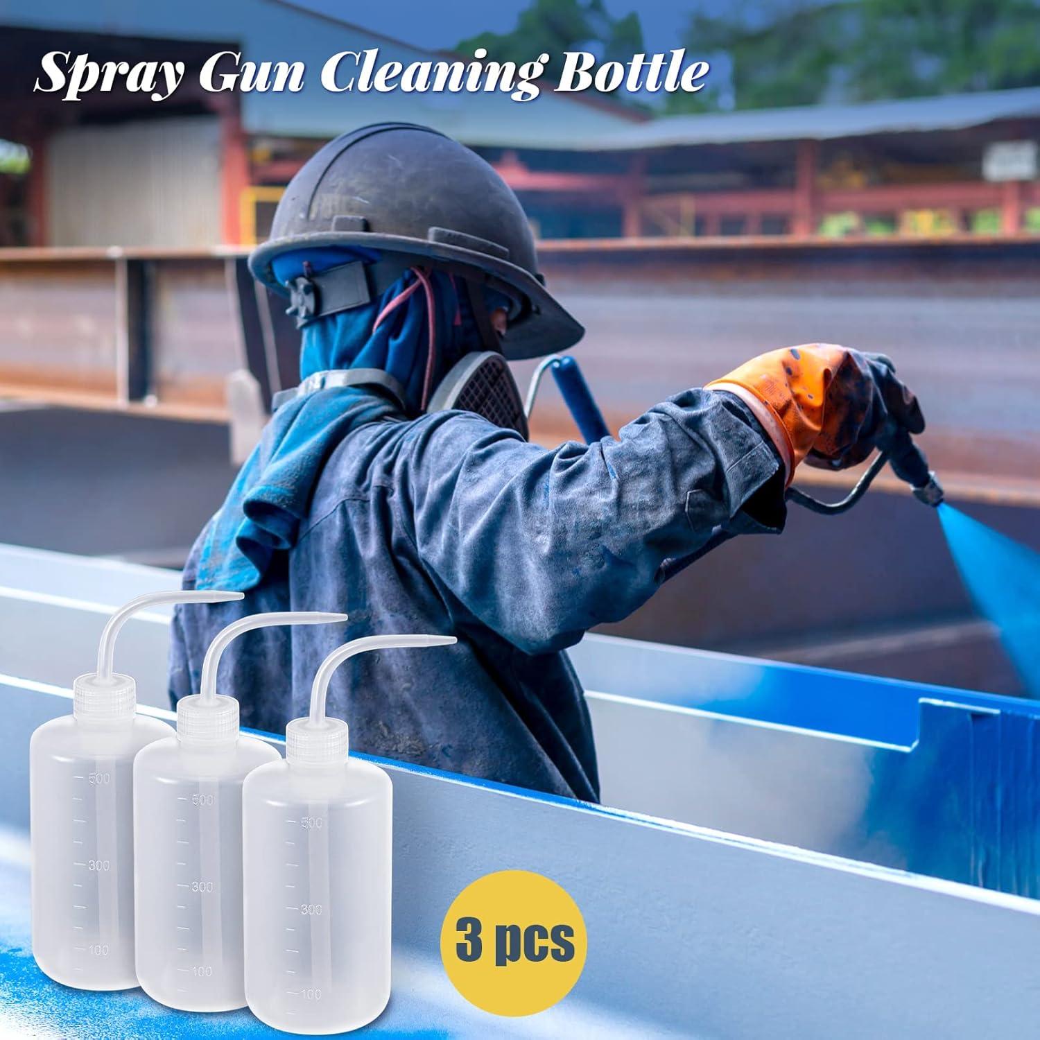 Kit de limpieza de pistolas Roshtia 24 piezas 3 botellas 500ml